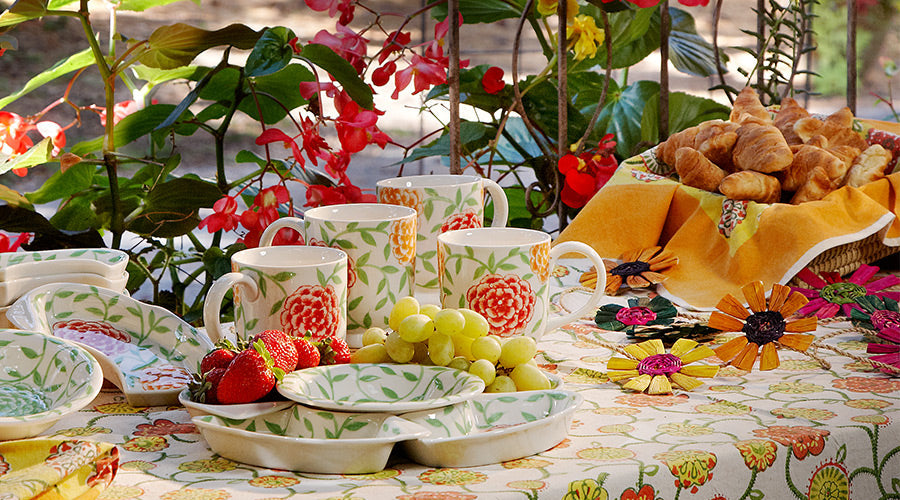 Host a Tea Party with the New Courtyard Conversation Collection