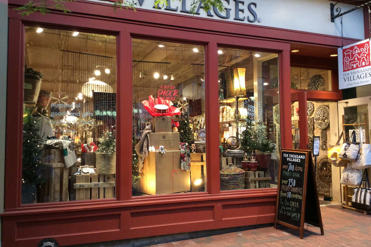 The Story Behind Our Holiday Window