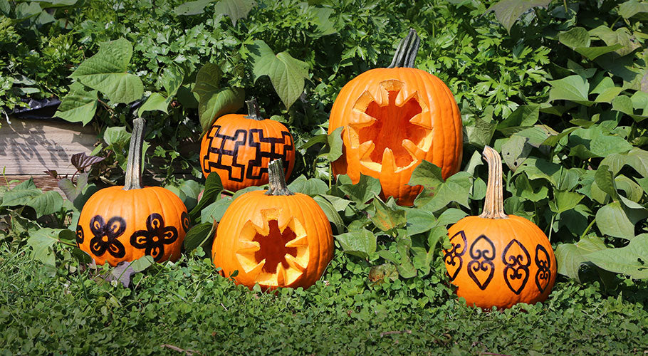 Creative Pumpkin Carving Ideas Using Ghanaian Adinkra Symbols