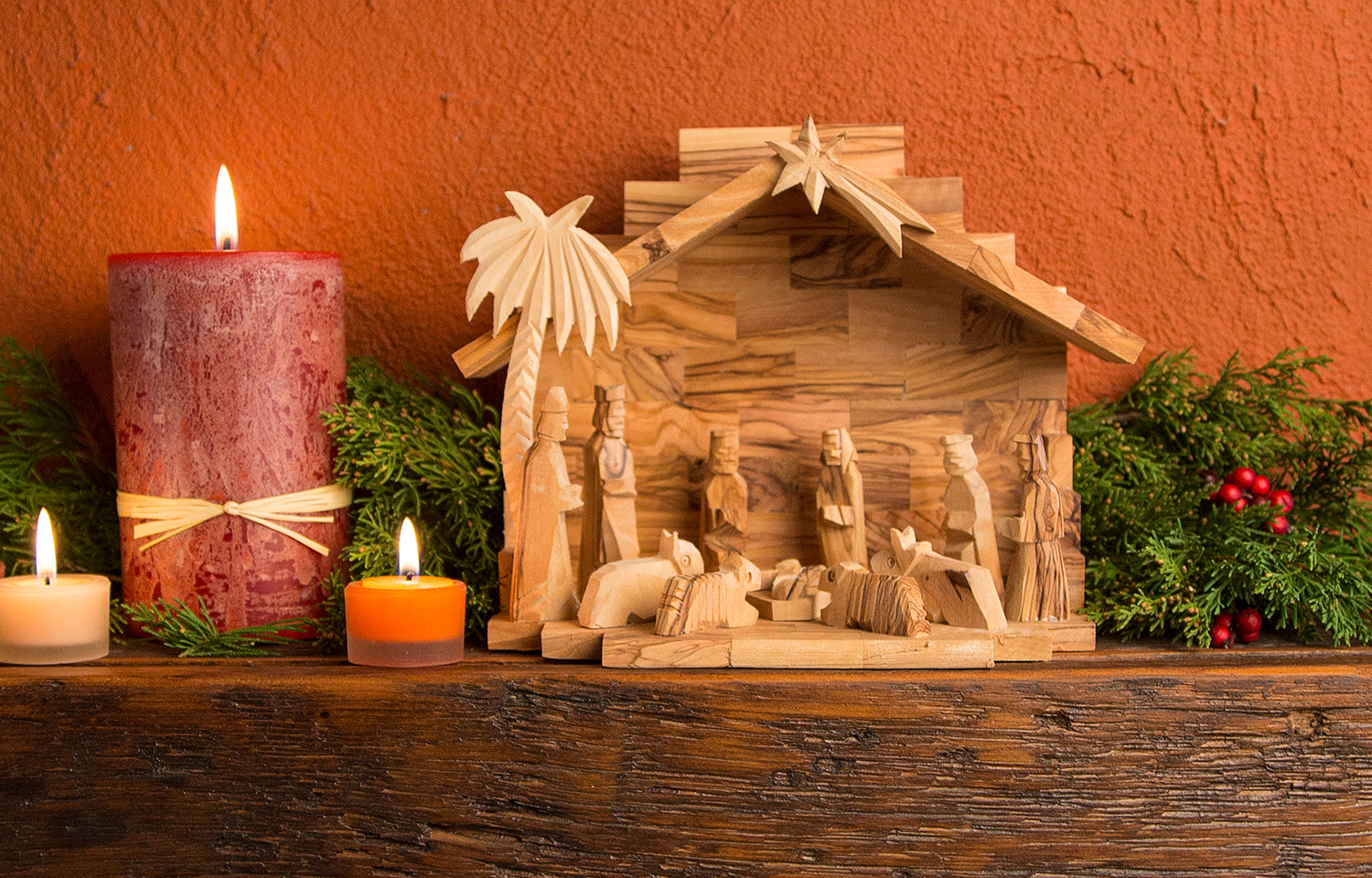 Olive Wood for Fine Nativity Sets