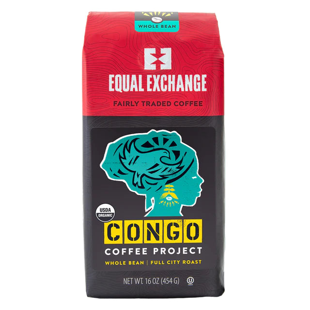 Equal Exchange Organic Congo Coffee Project, whole bean 1
