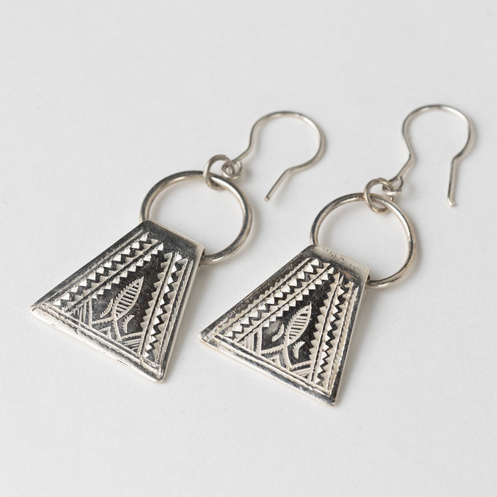 Amastan Tuareg Sterling Silver Earrings 1