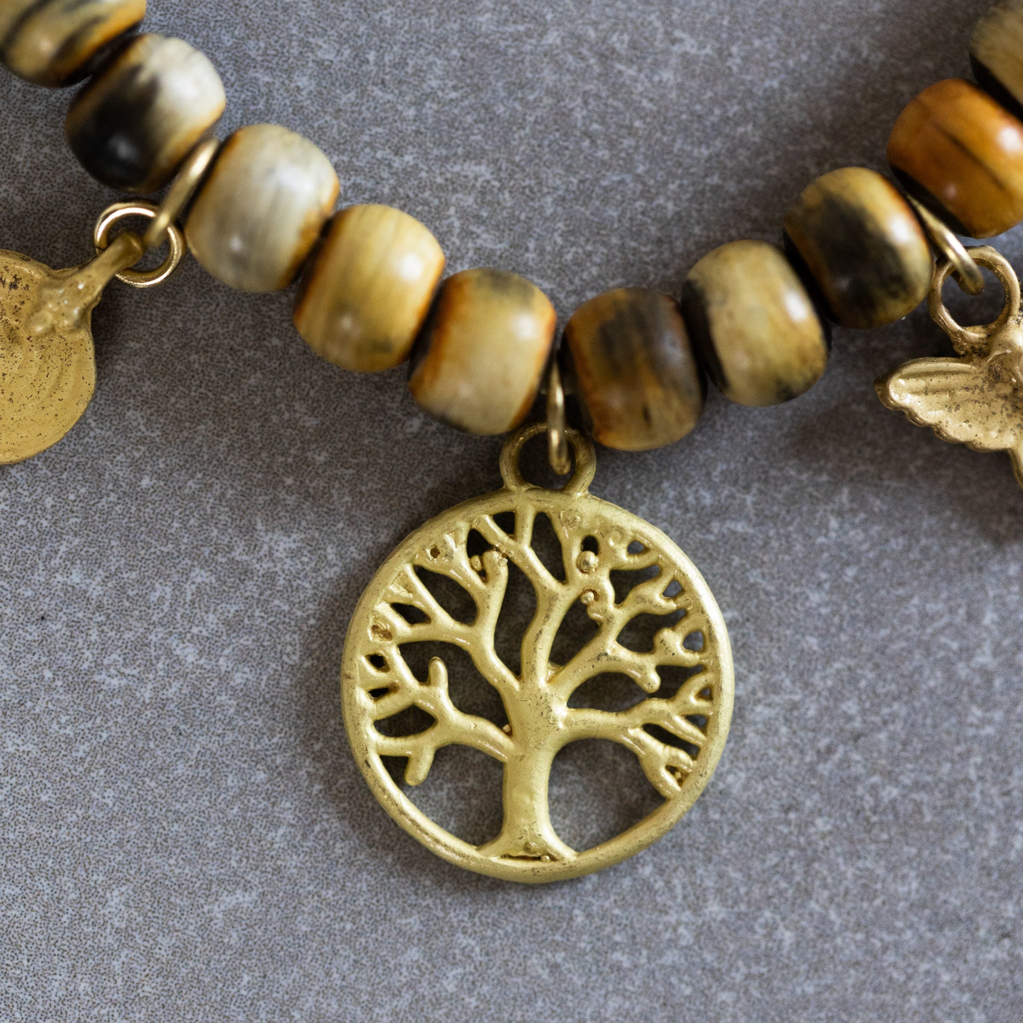 Bindu Natural Charm Bracelet - Ten Thousand Villages