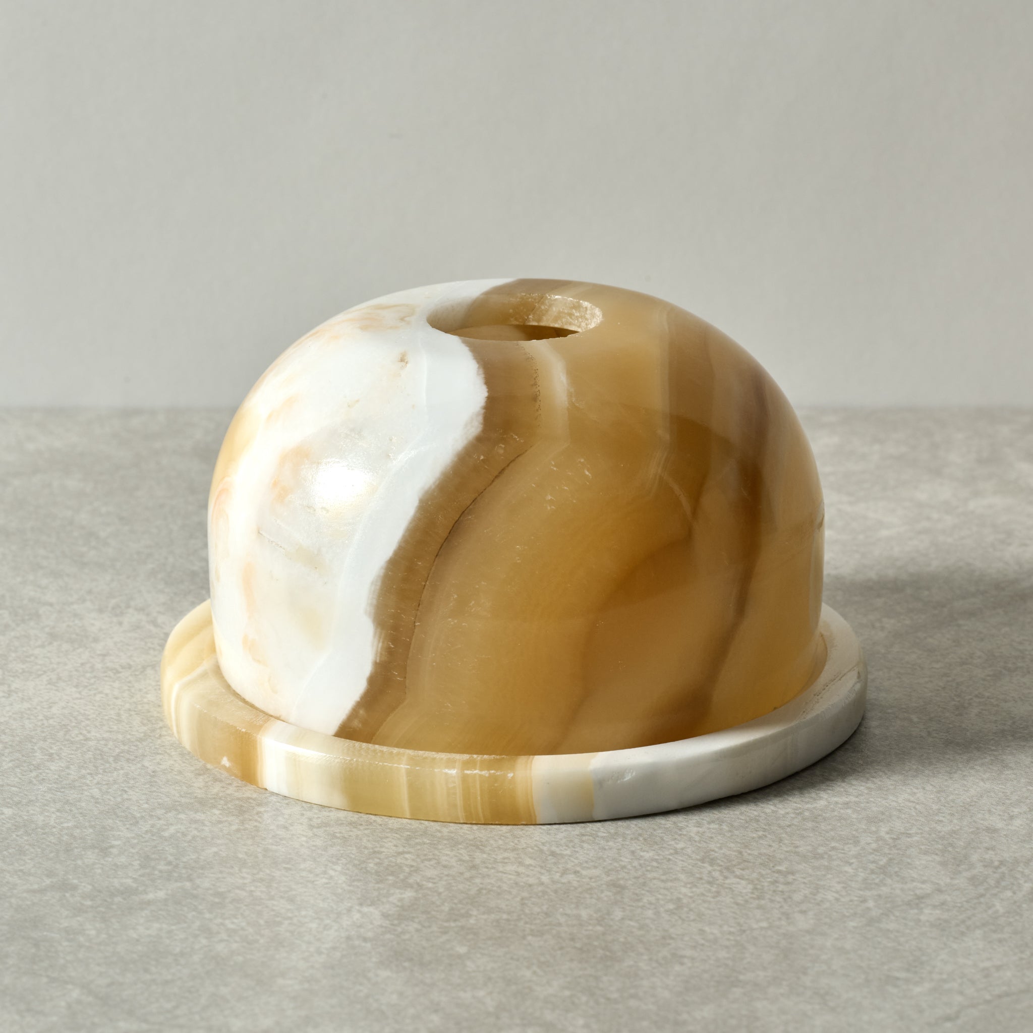 Maadi Alabaster Candleholder - Ten Thousand Villages