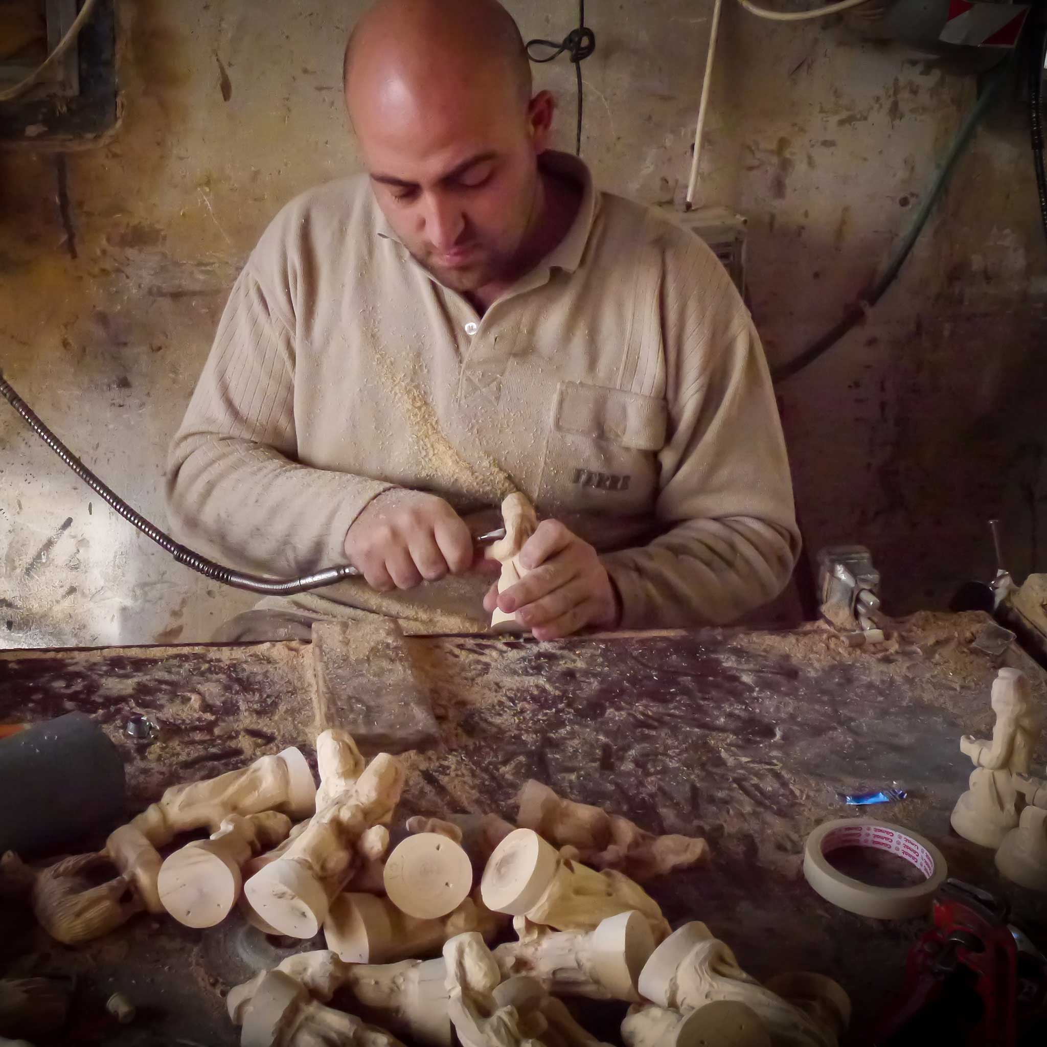 Carved Olive Wood Nativity - Ten Thousand Villages