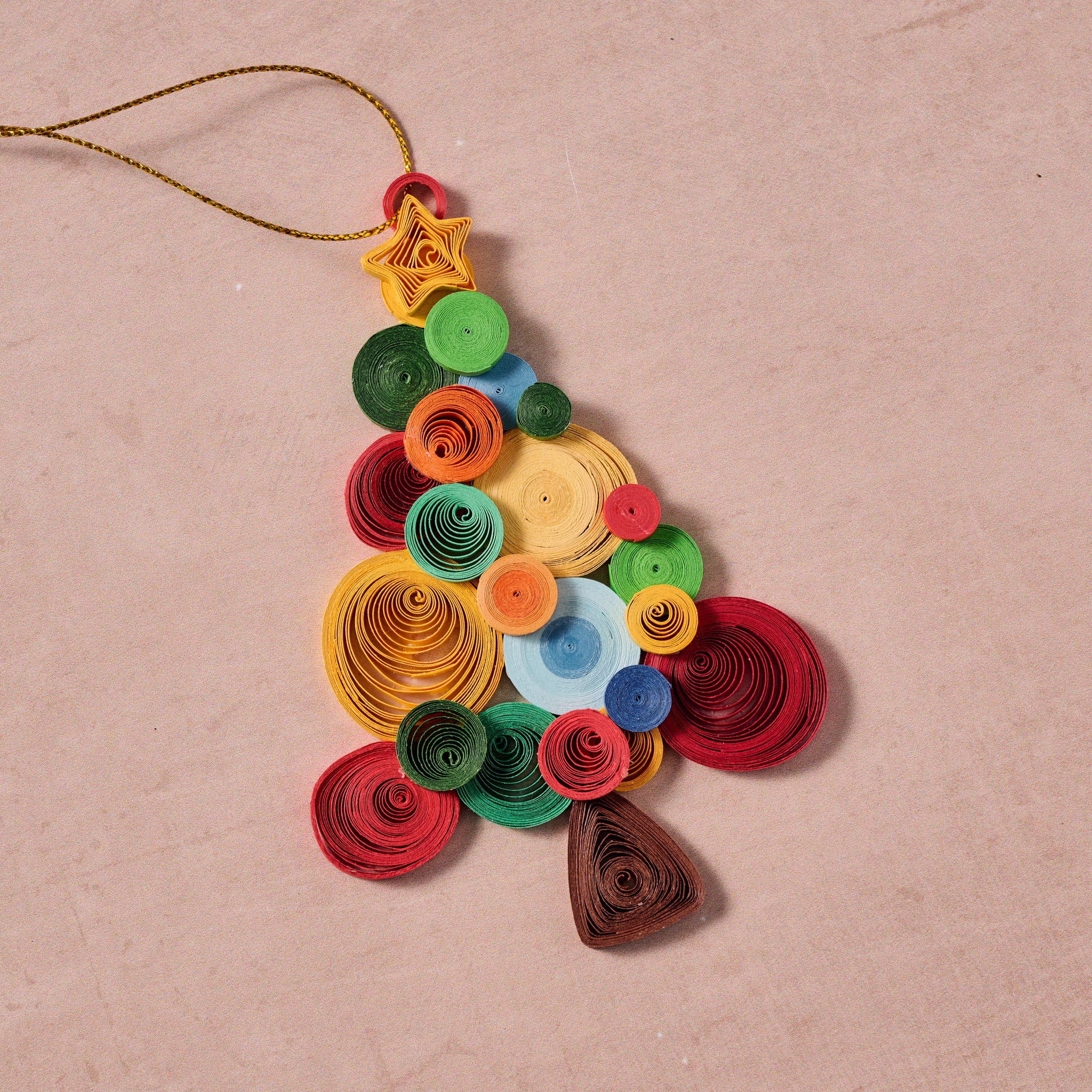 Banh Quilled Tree Ornament - Ten Thousand Villages