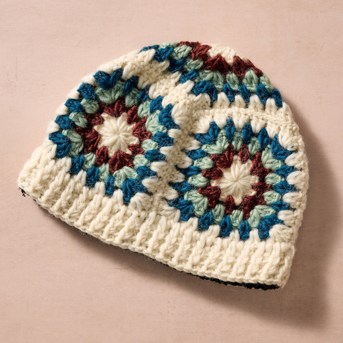 POL GRANNY SQUARE HAT BRAND NEW Granny Square Bucket Hat - Finished Item | EKA main image 4