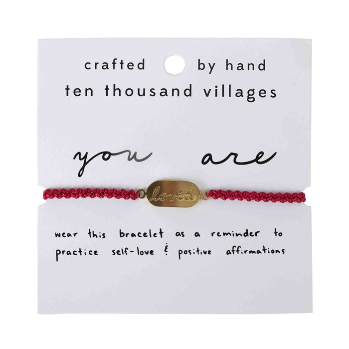 Affirmation Bracelet - You Are Loved - Default Title (5907080) 1