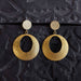 Shirisha Brass Drop Earrings thumbnail 1