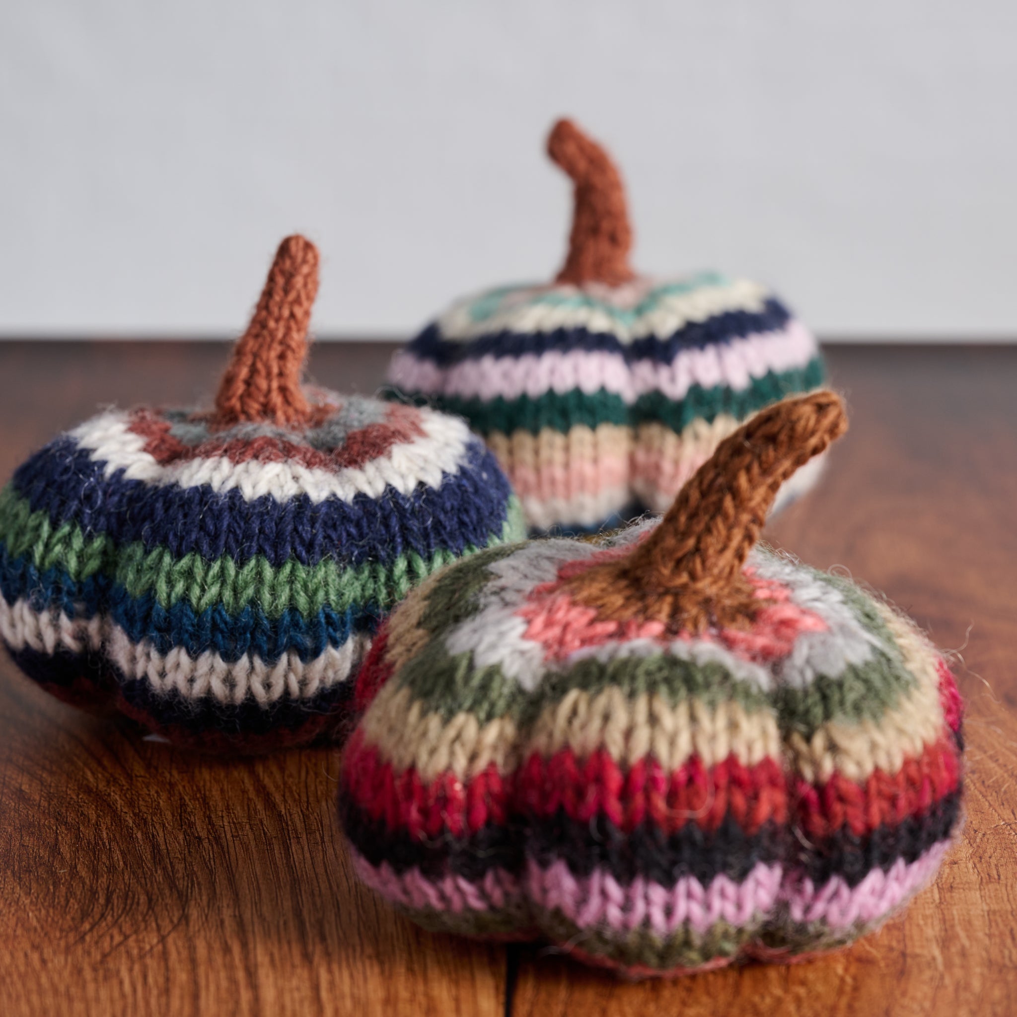 Spices & Stripes Wool Pumpkin - Ten Thousand Villages