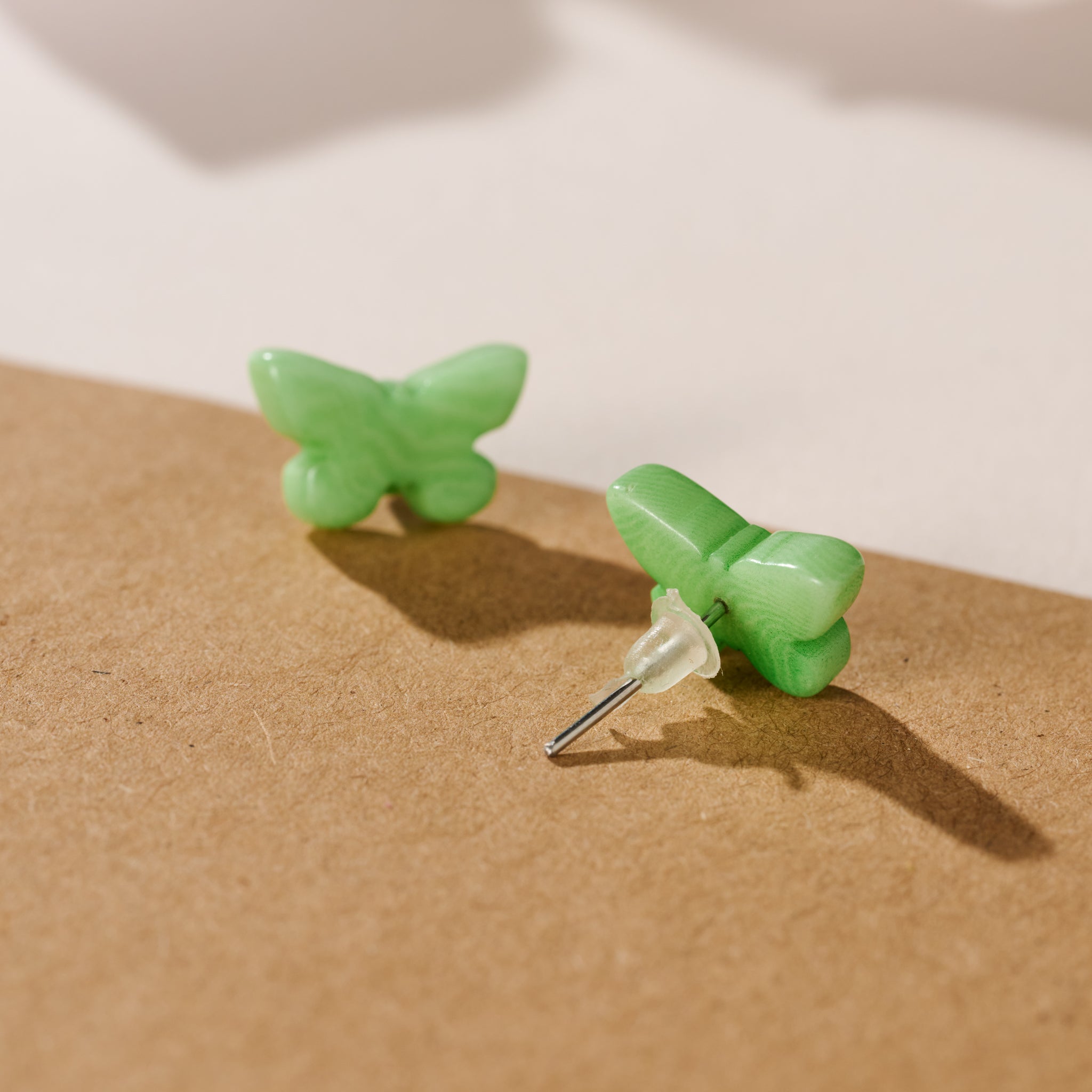 Aleteo Butterfly Tagua Earrings - Ten Thousand Villages