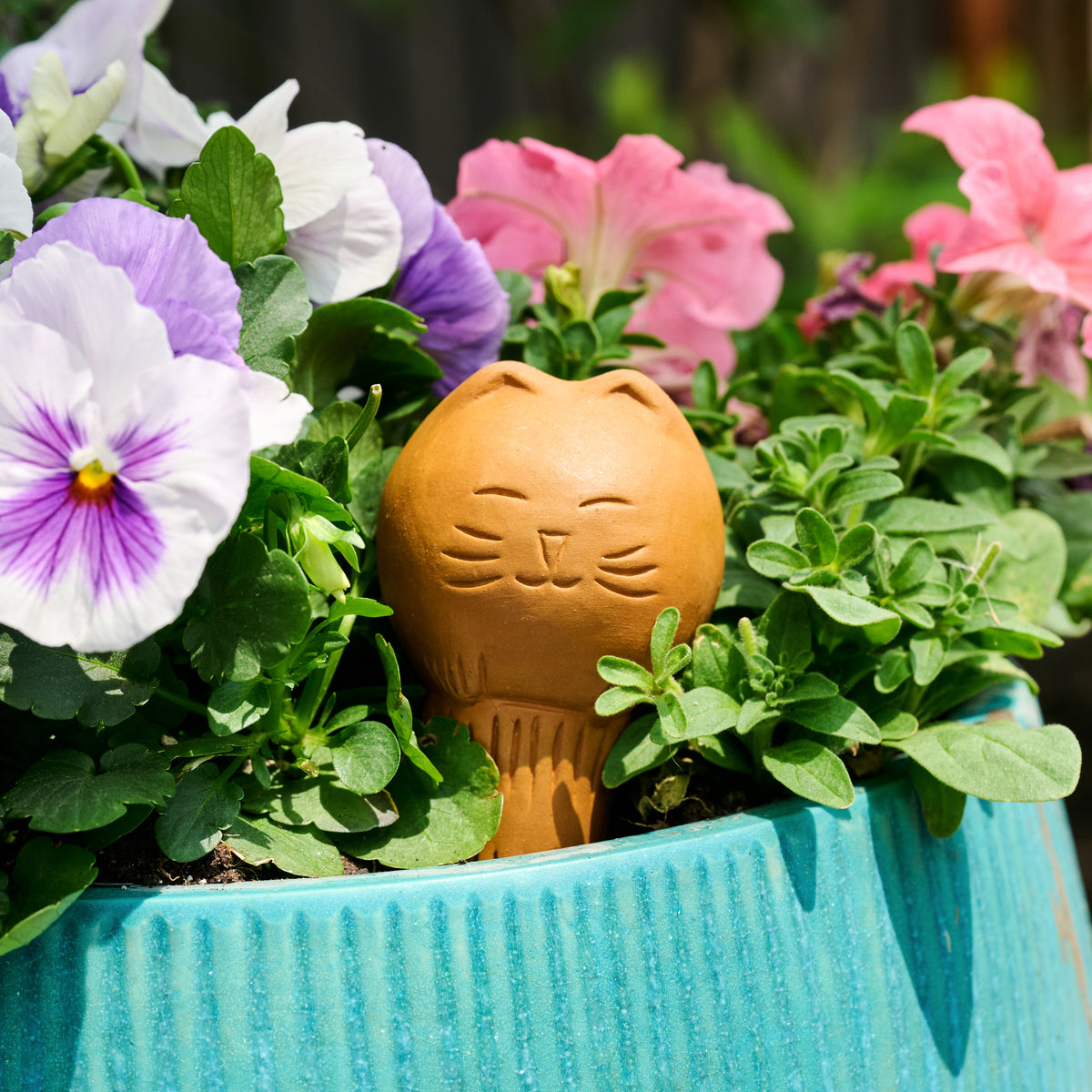 cat potted plant Self Watering Plant Pet