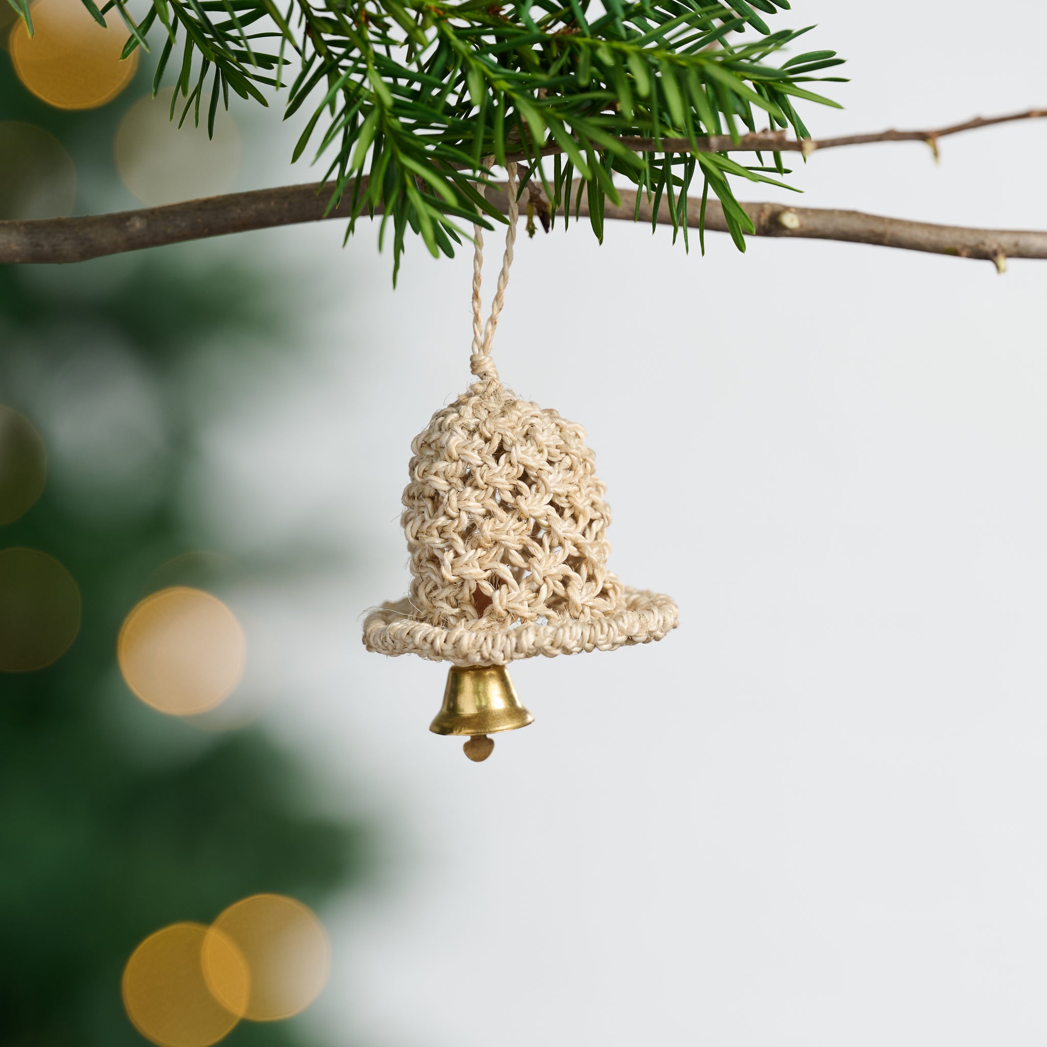 Macrame Bell Ornament - Ten Thousand Villages