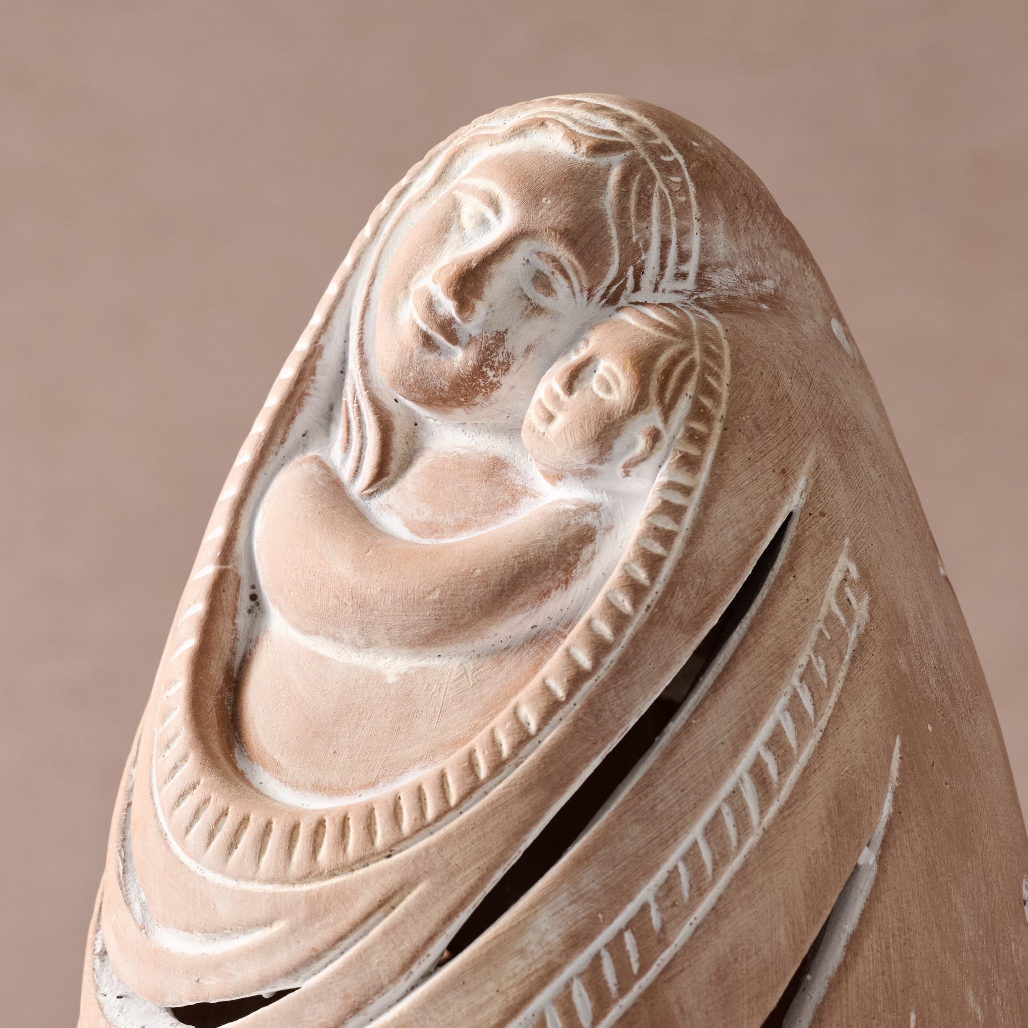 Prema Clay Tealight Holder - Ten Thousand Villages