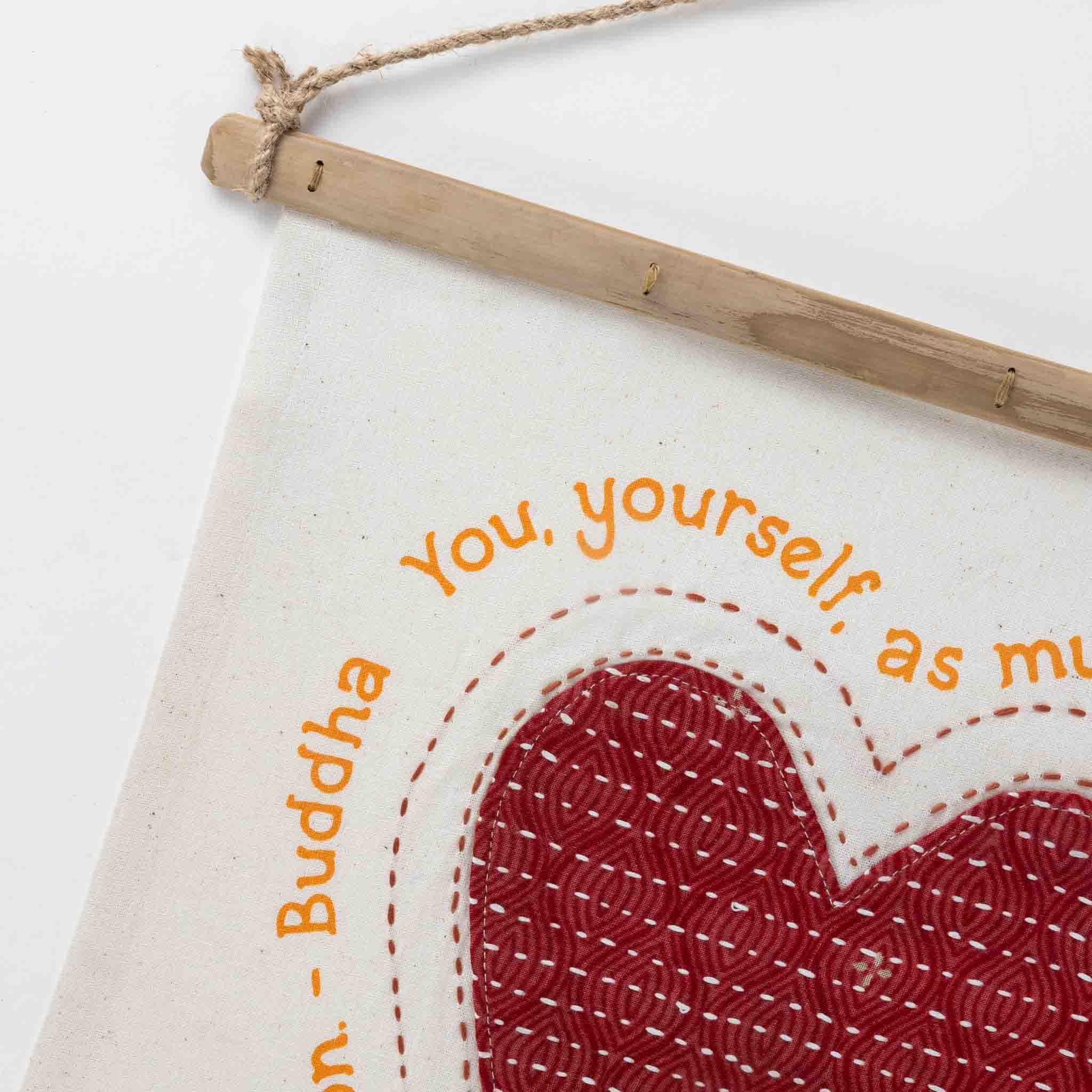 You Deserve Love Anahata Wall Hanging - Default Title (6604390)