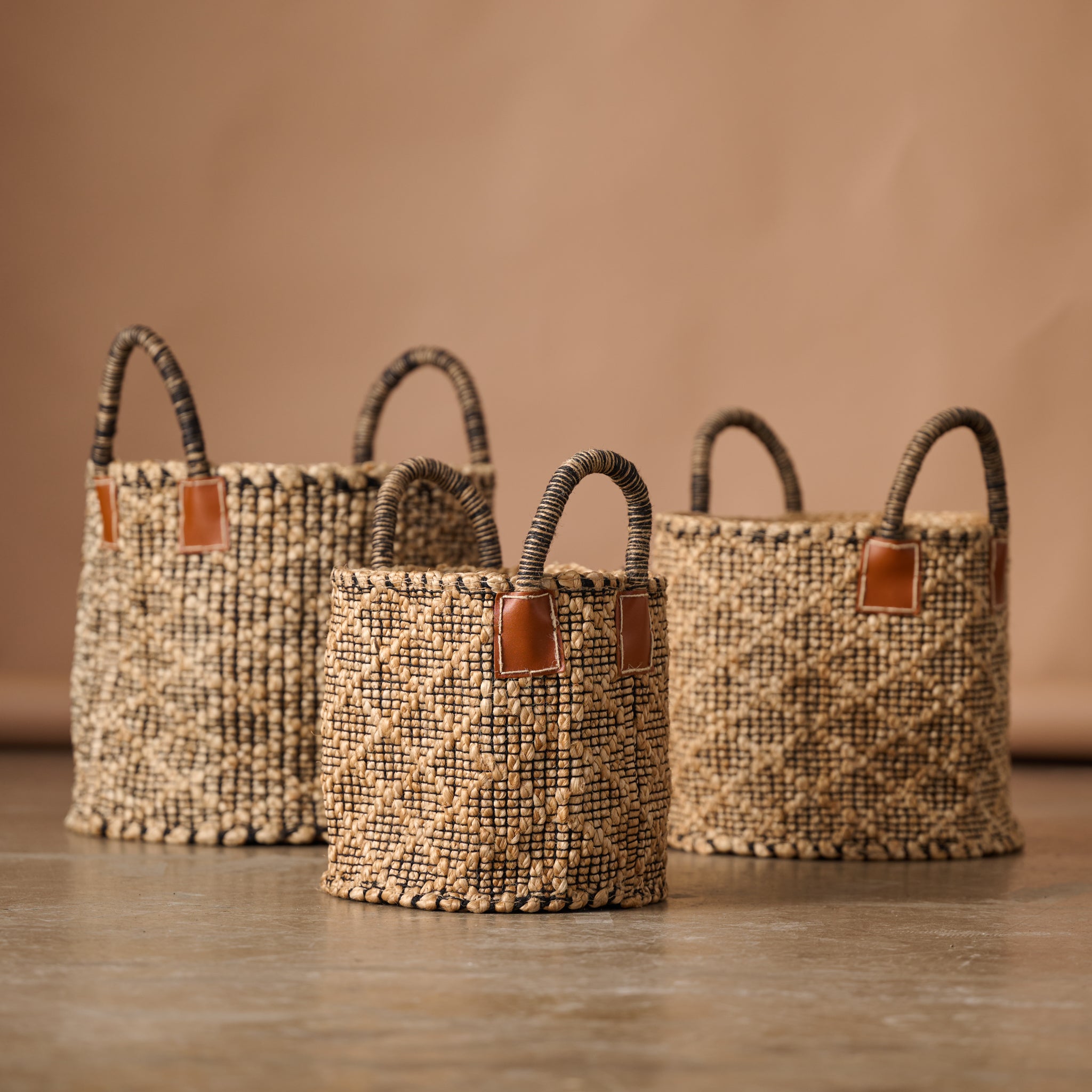 Bahana Handled Jute Basket 12 - Ten Thousand Villages