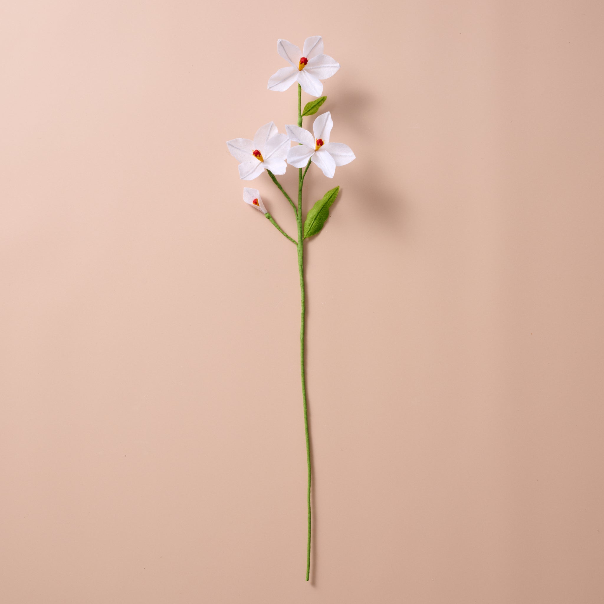 Silk Paper Paperwhite Flower - White - Ten Thousand Villages