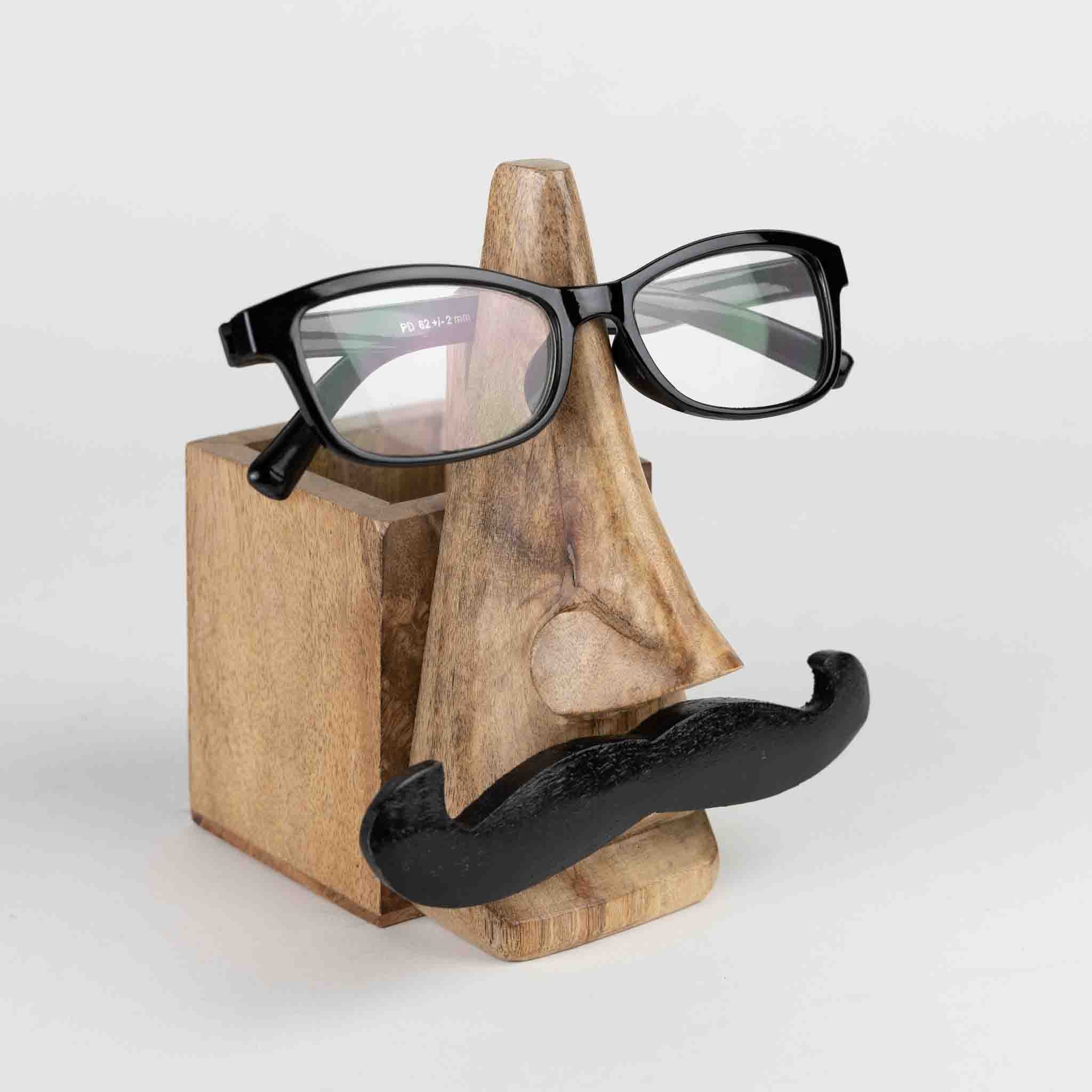 Mustache Eyeglass & Pencil Holder - Default Title (6801160)