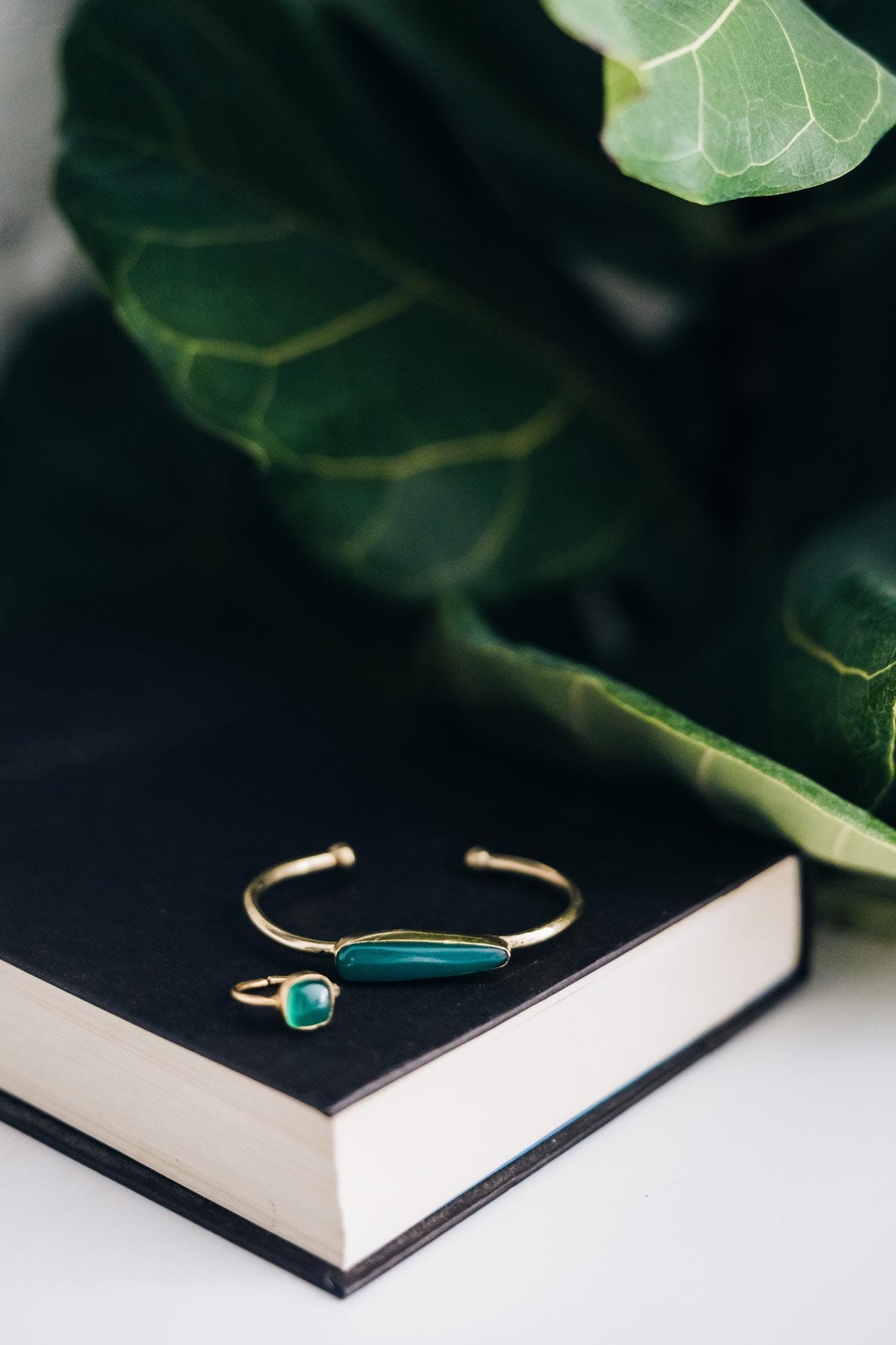 Green Onyx Ring