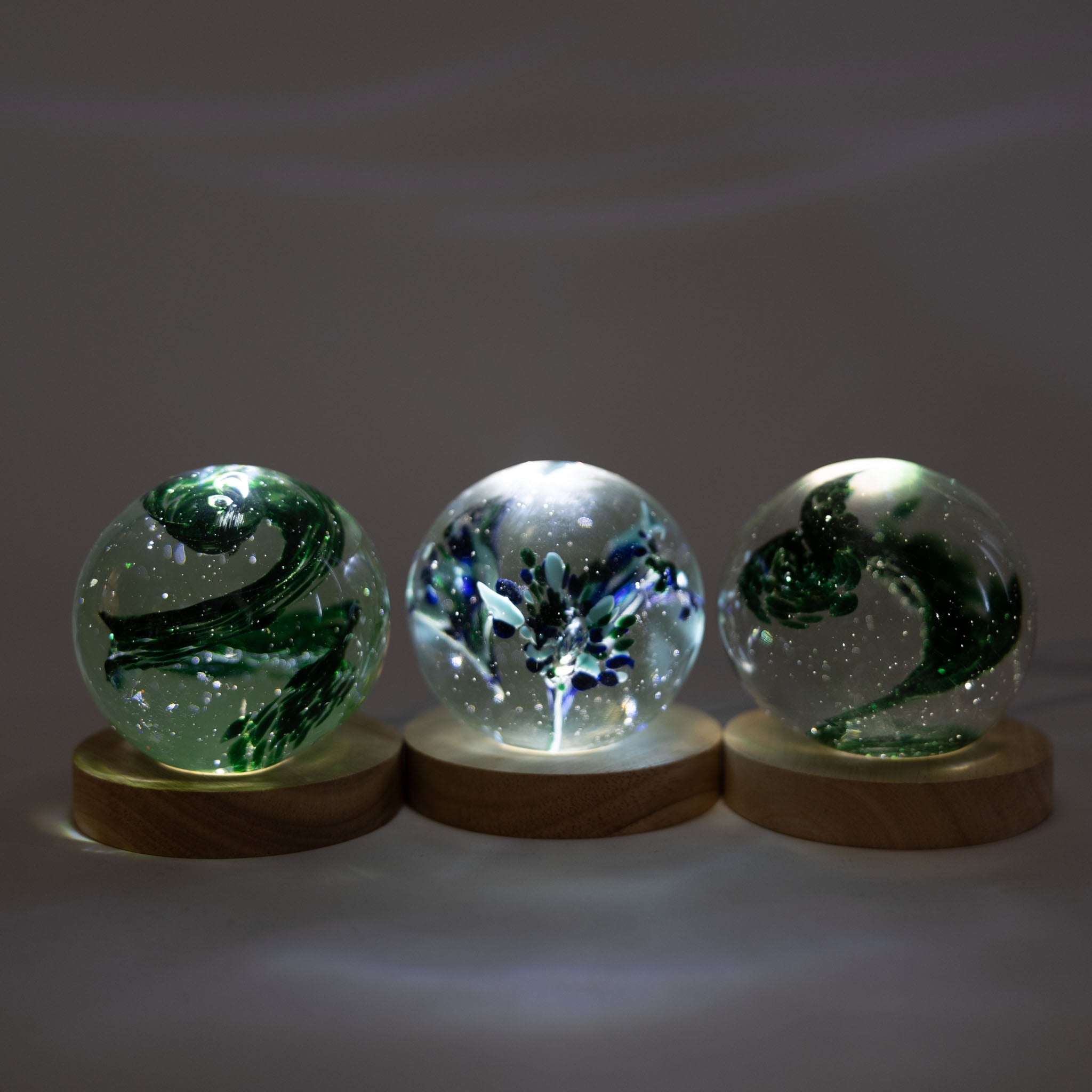 Tidal Glass Paperweight - Ten Thousand Villages