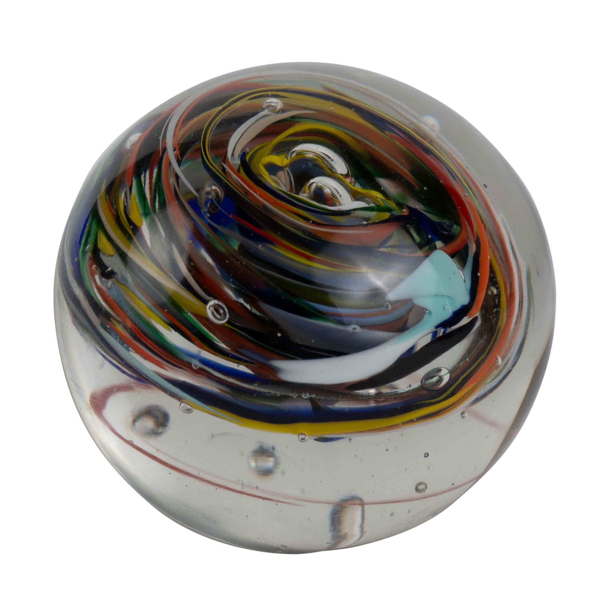 Multicolored Glass Paperweight - Ten Thousand Villages