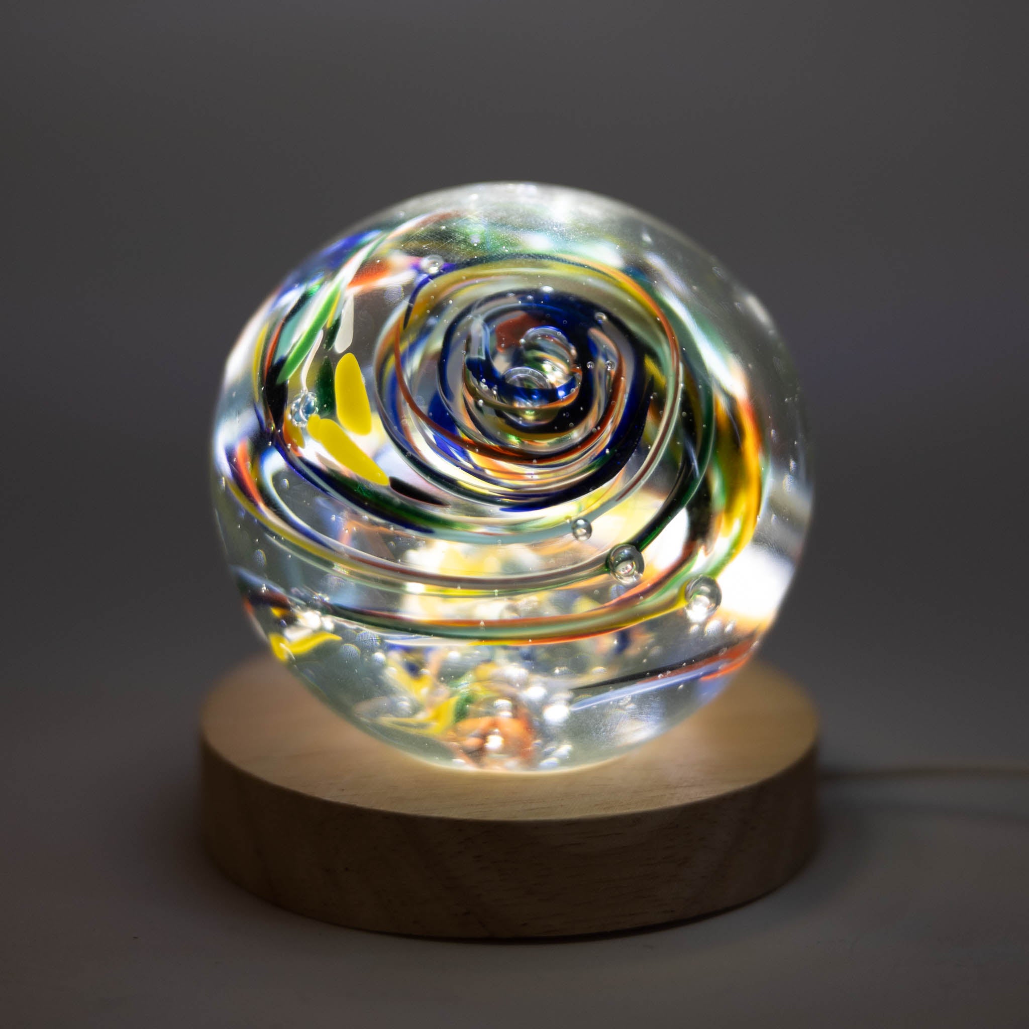 Multicolored Glass Paperweight - Ten Thousand Villages