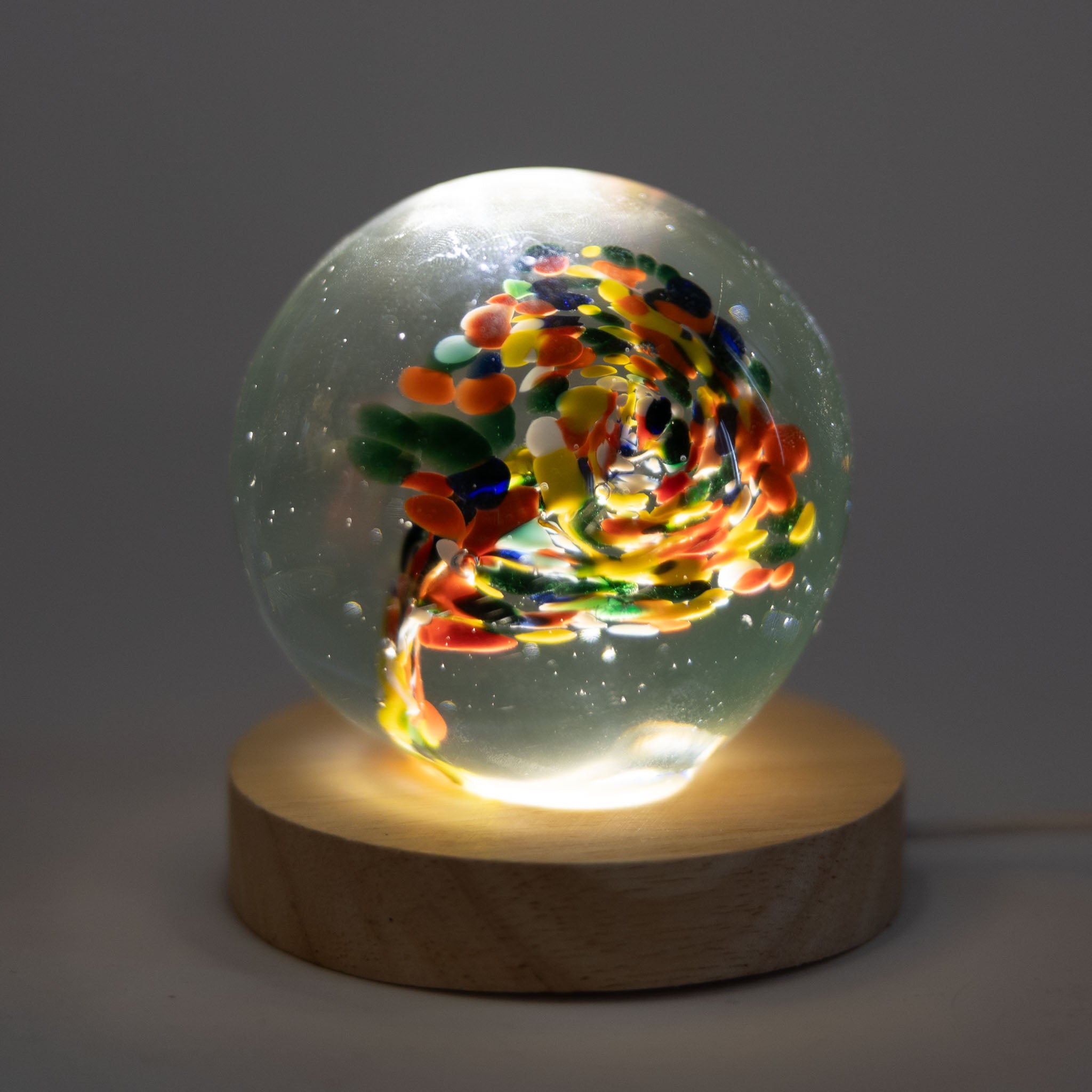 Multicolored Glass Paperweight - Ten Thousand Villages
