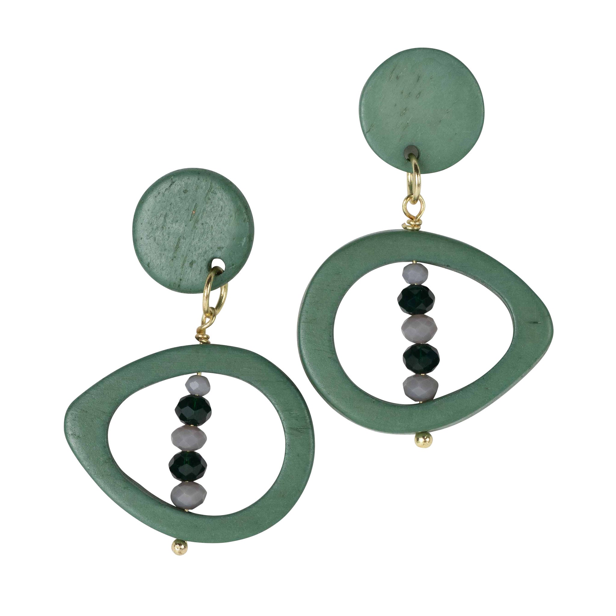 Green Eyes Earrings - Ten Thousand Villages