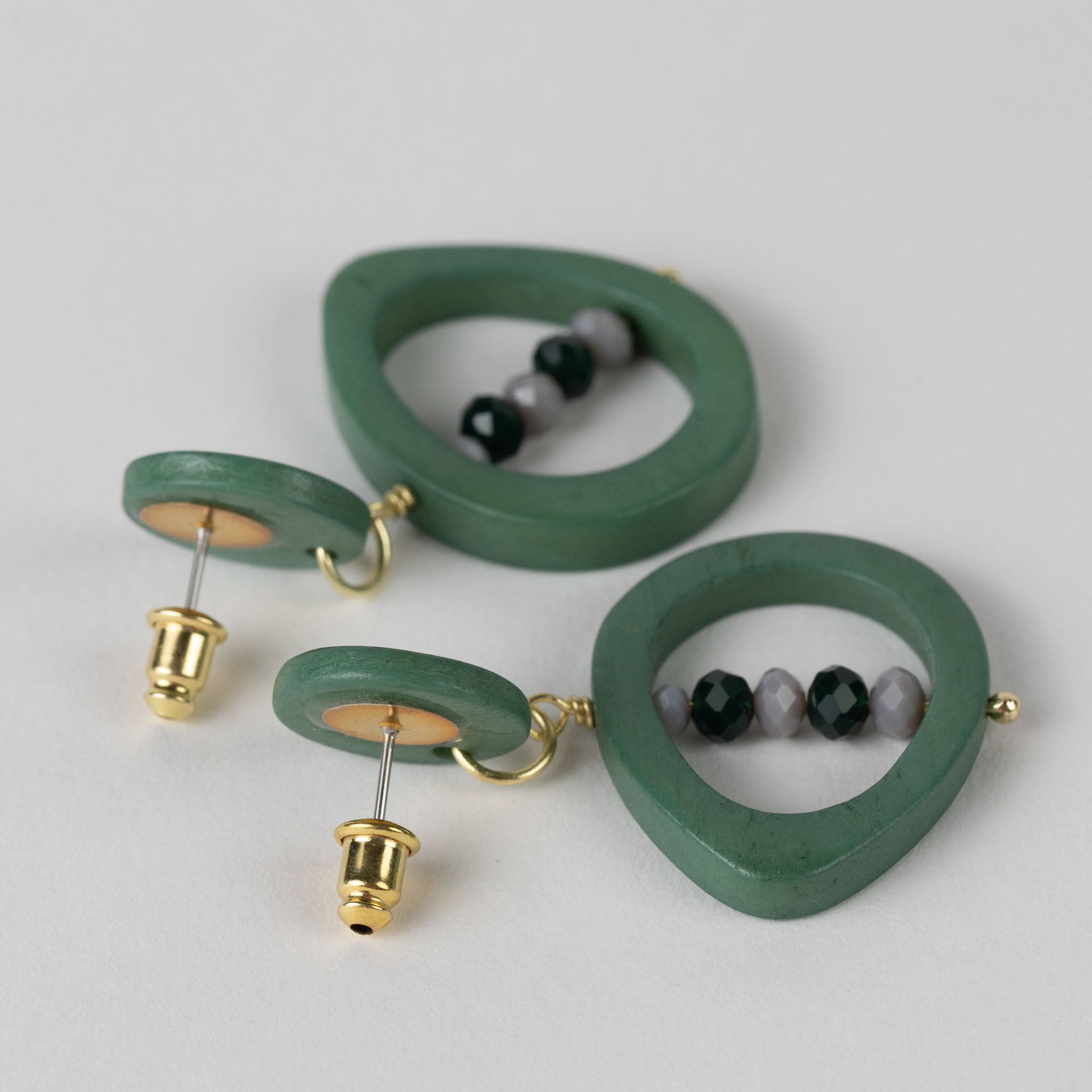 Green Eyes Earrings - Ten Thousand Villages