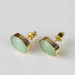 Shanti Green Onyx Stud Earrings - Default Title (6828930)