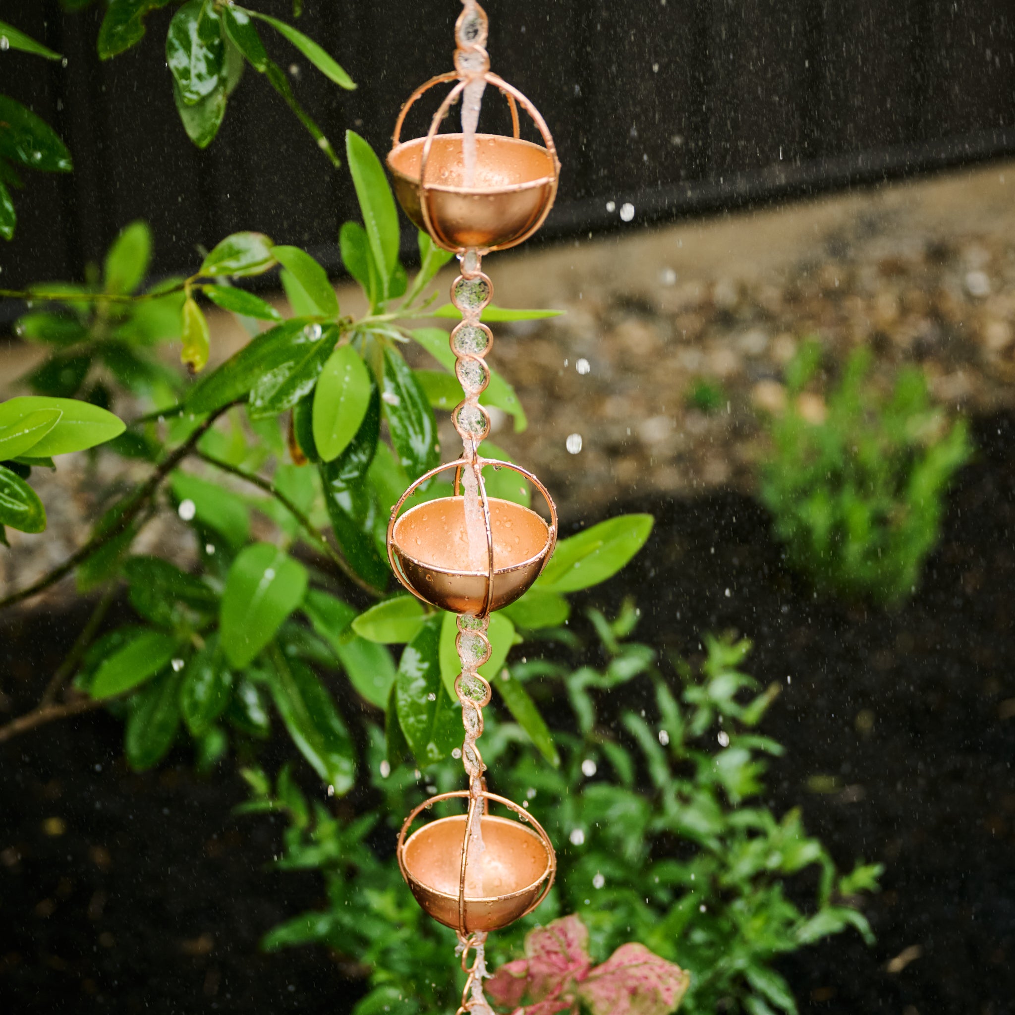 Prava Copper Rain Chain - Ten Thousand Villages