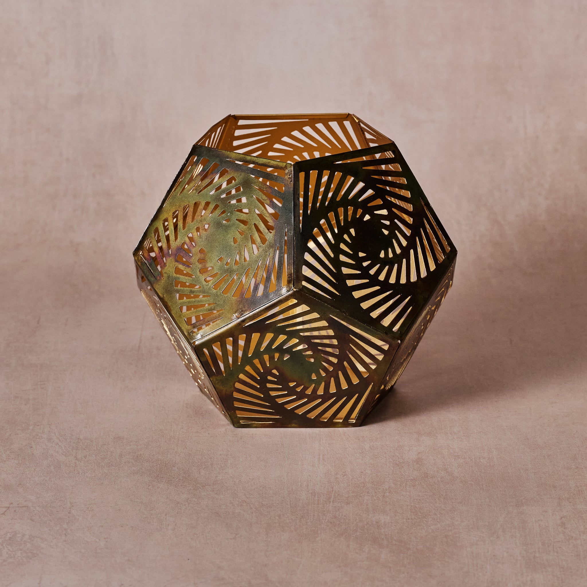 Kundalee Antique Copper Candleholder - Ten Thousand Villages