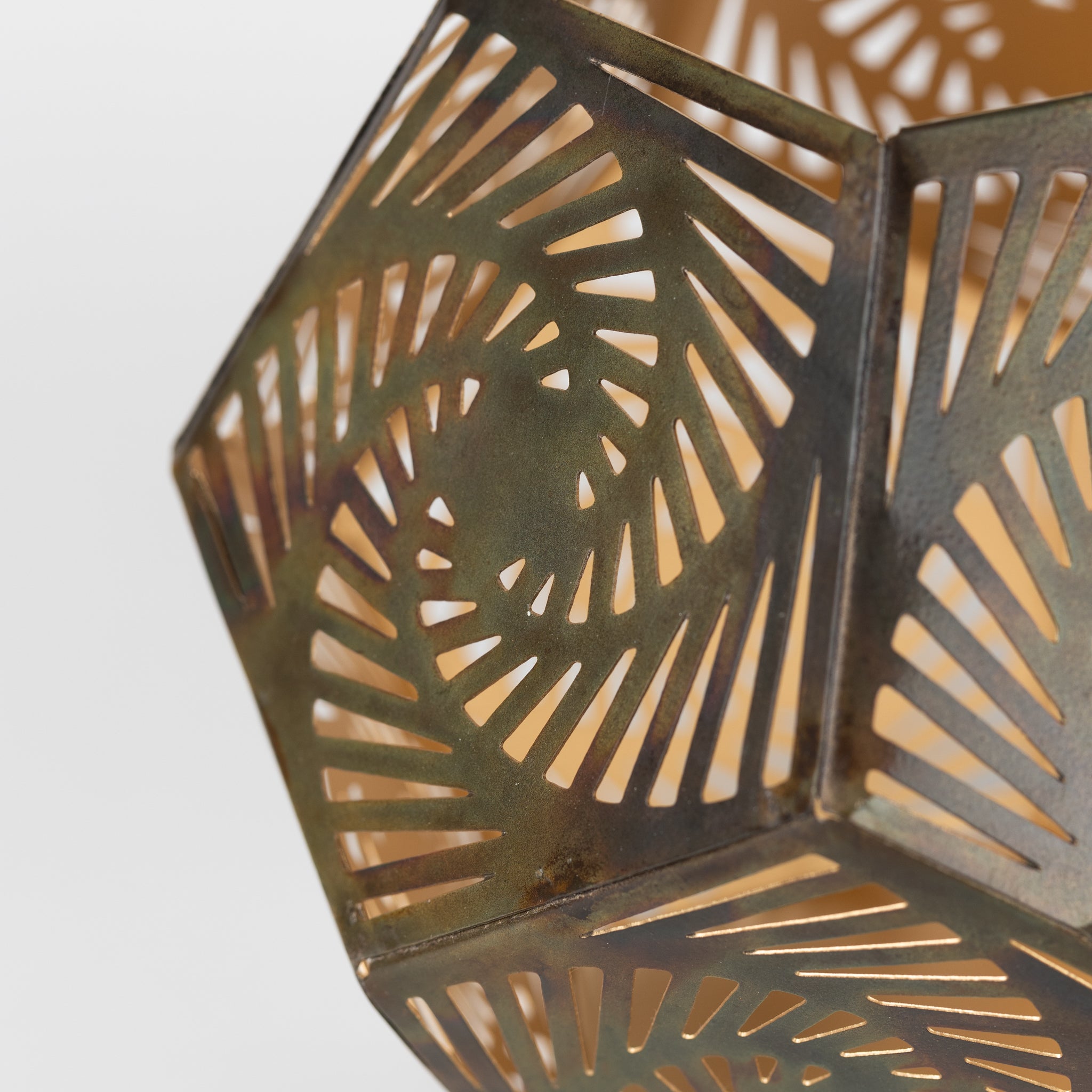 Kundalee Antique Copper Candleholder - Ten Thousand Villages