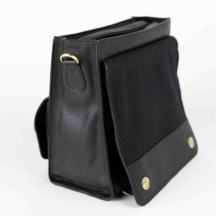 Jarni Leather Convertible Backpack - Black - Default Title (6839650) 6