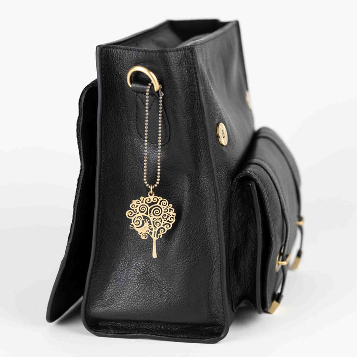 Jarni Leather Convertible Backpack - Black - Default Title (6839650) 8