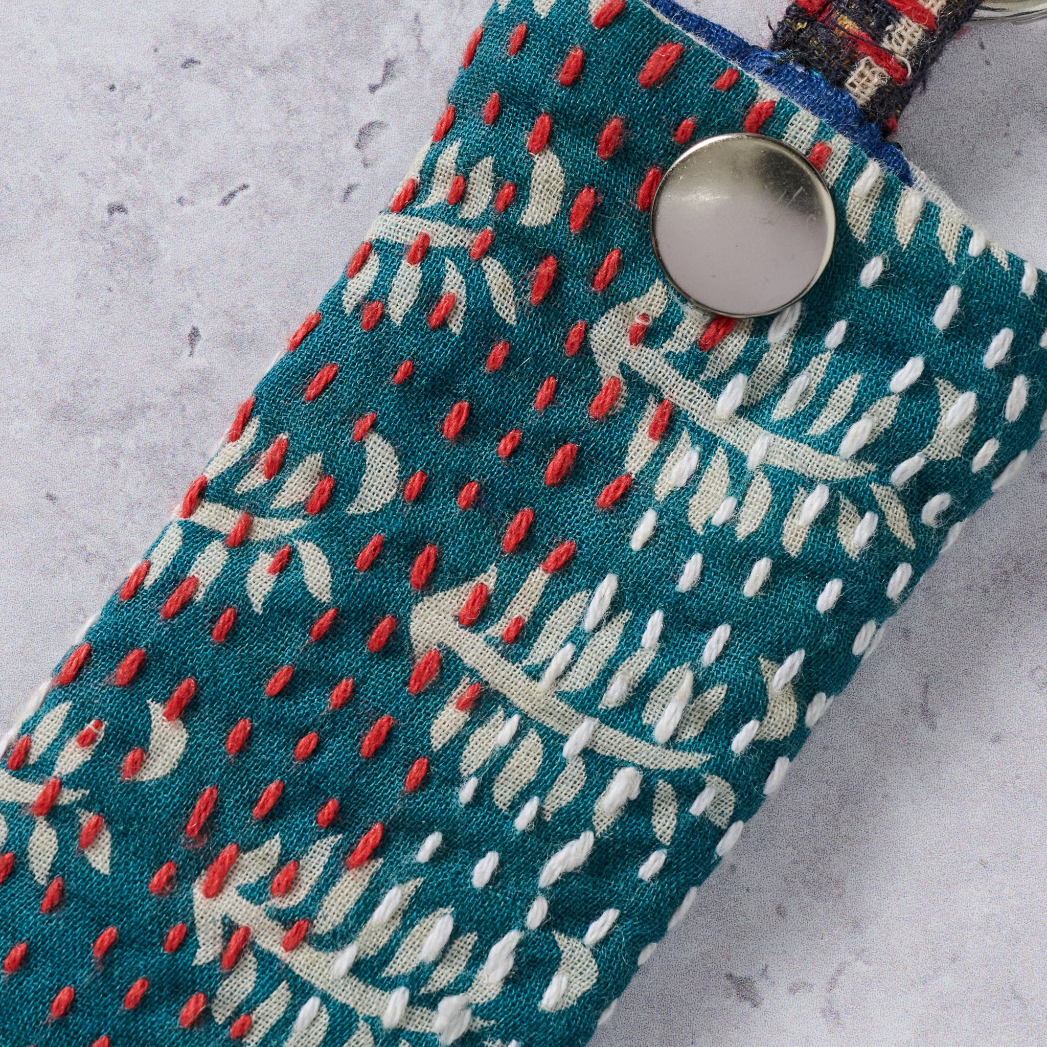 On the Go Lip Balm Holder Keychain - Ten Thousand Villages