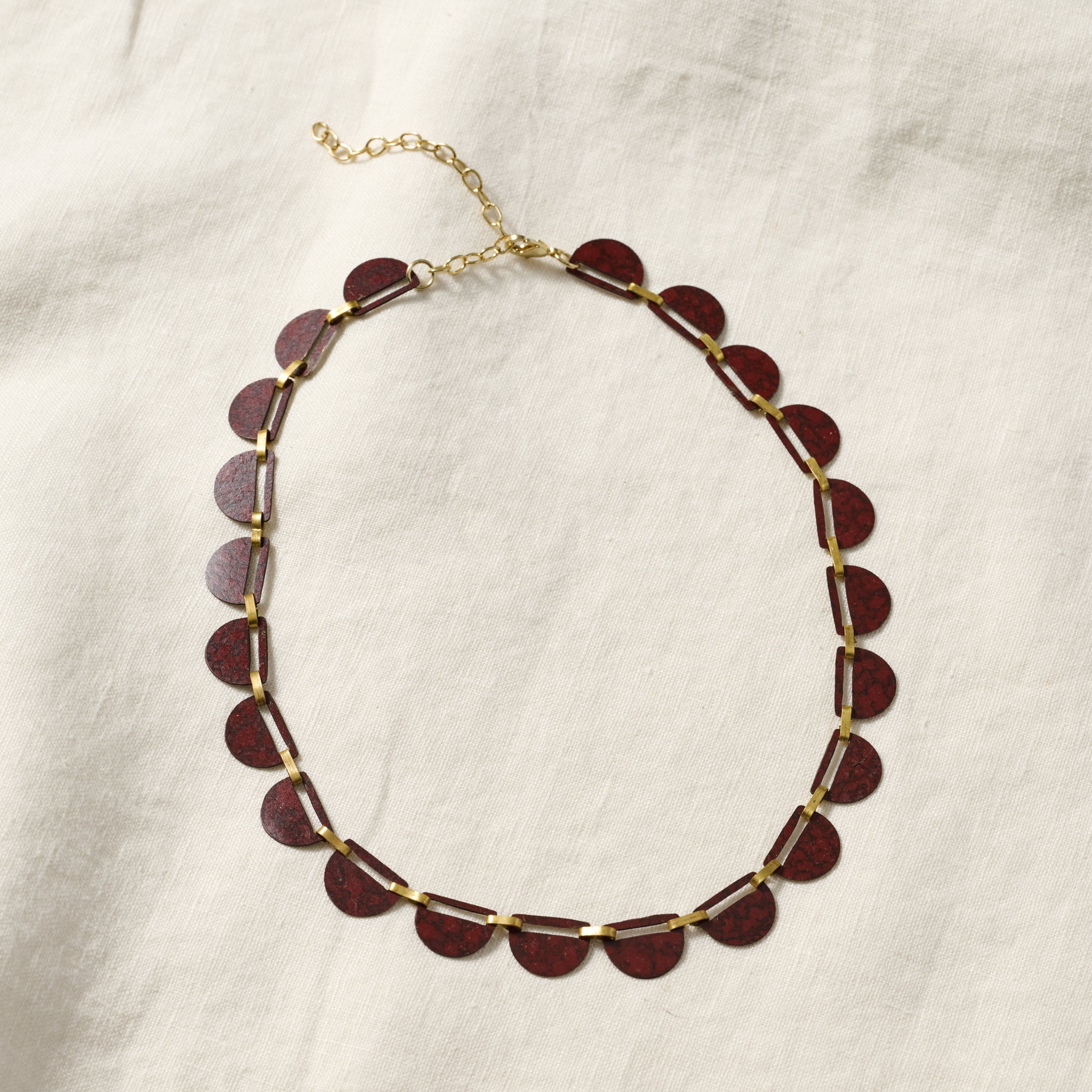 Half Moon Brass Choker - Ten Thousand Villages