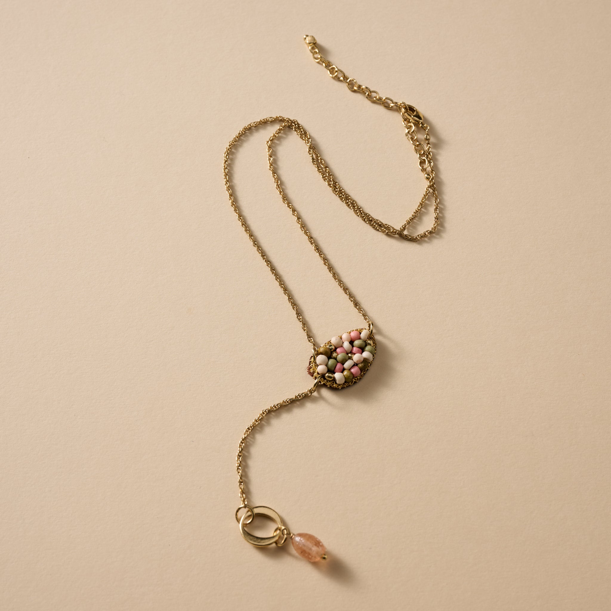 Duniya Embroidered Bead Necklace - Ten Thousand Villages