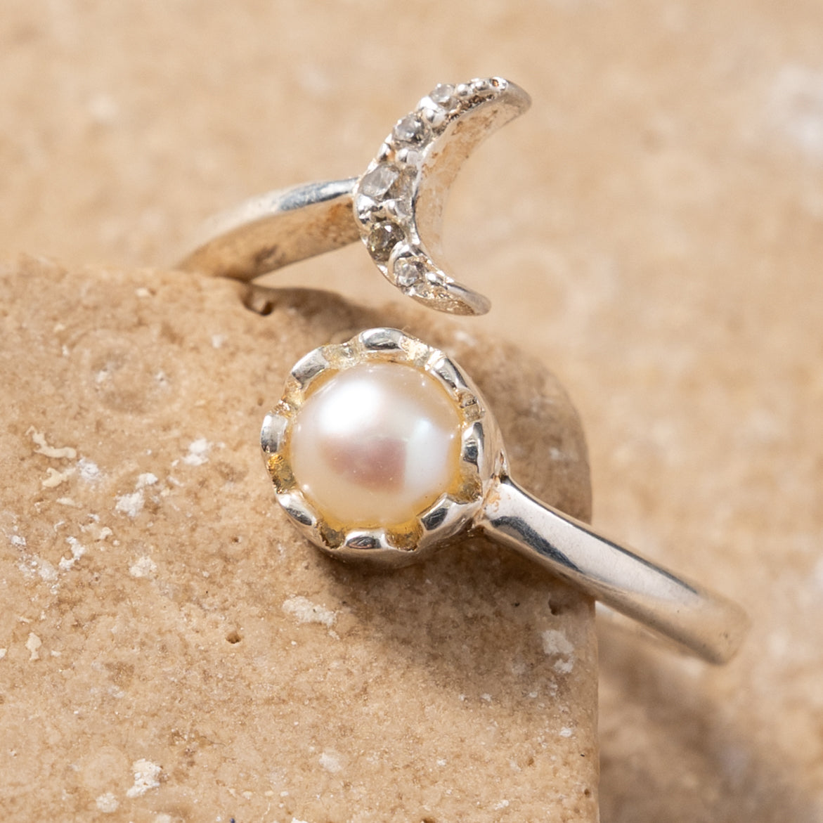Vidula Sun & Moon Ring – Ten Thousand Villages
