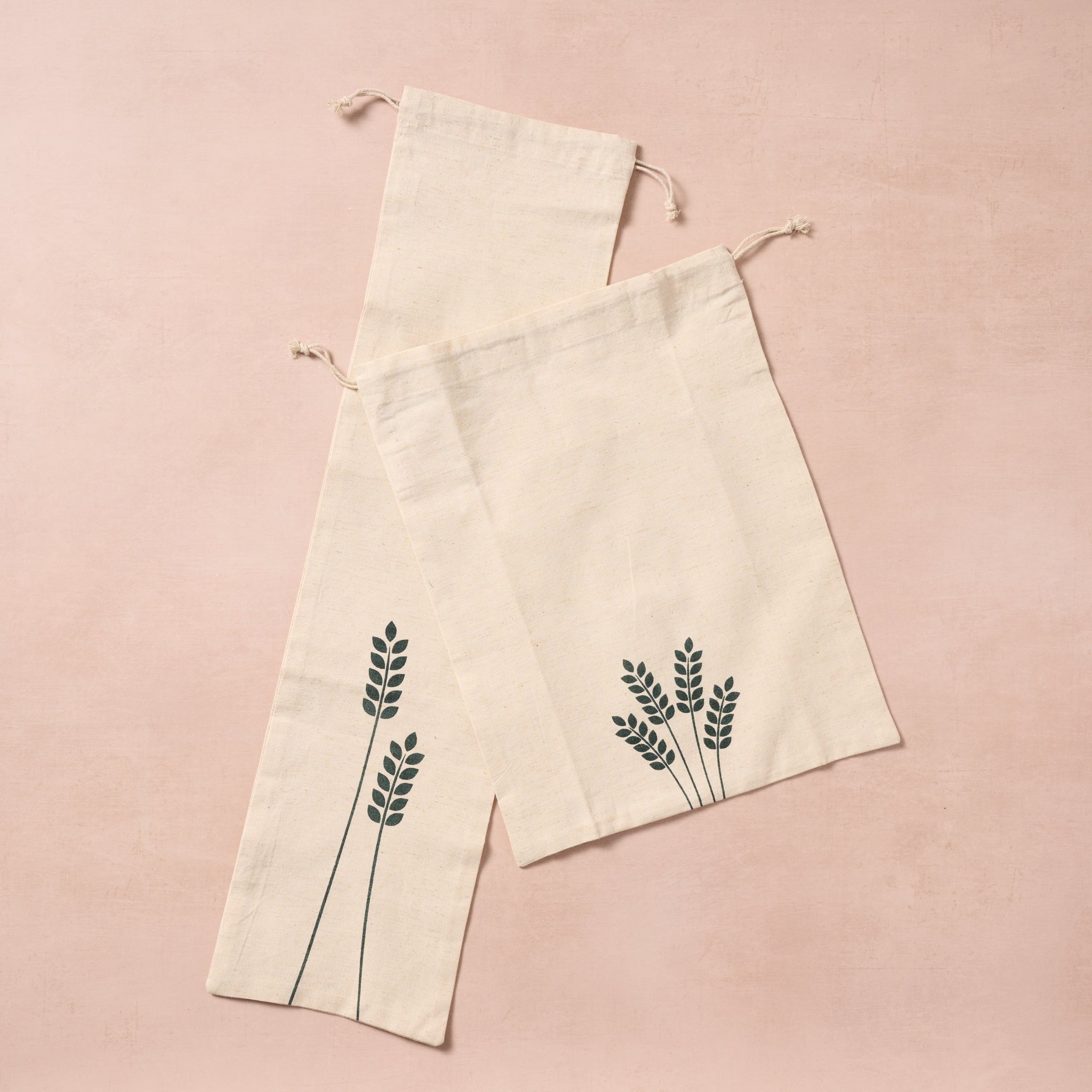 Linen Bread Bag Set