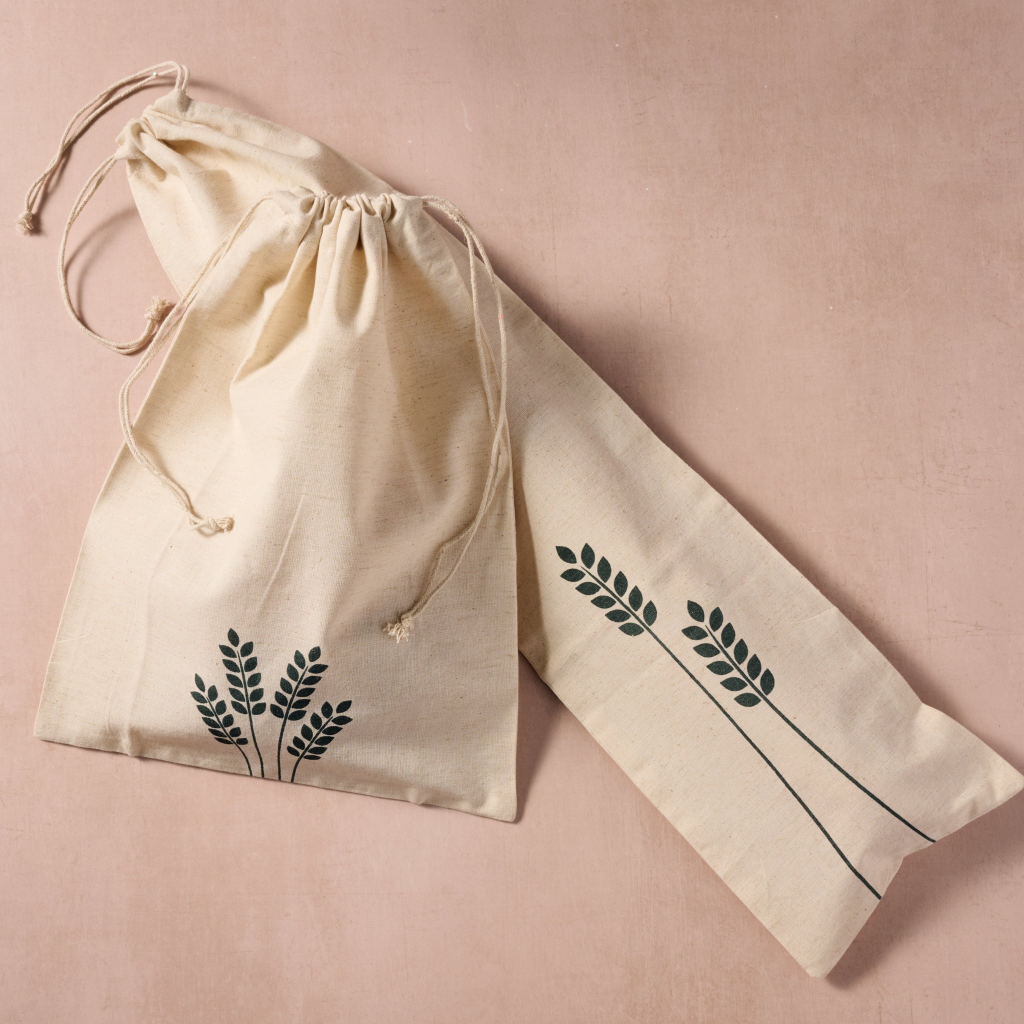 Linen Bread Bag Set
