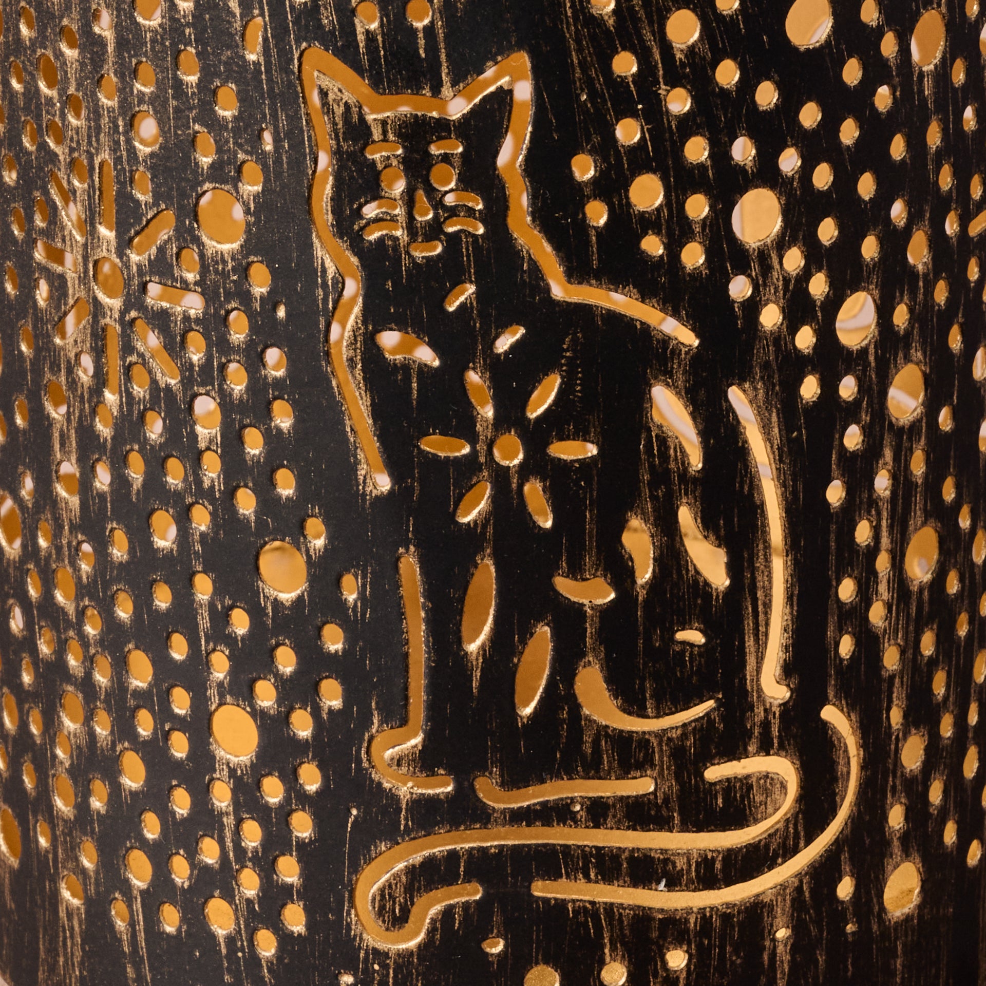 Taara Cat Tealight Holder - Ten Thousand Villages