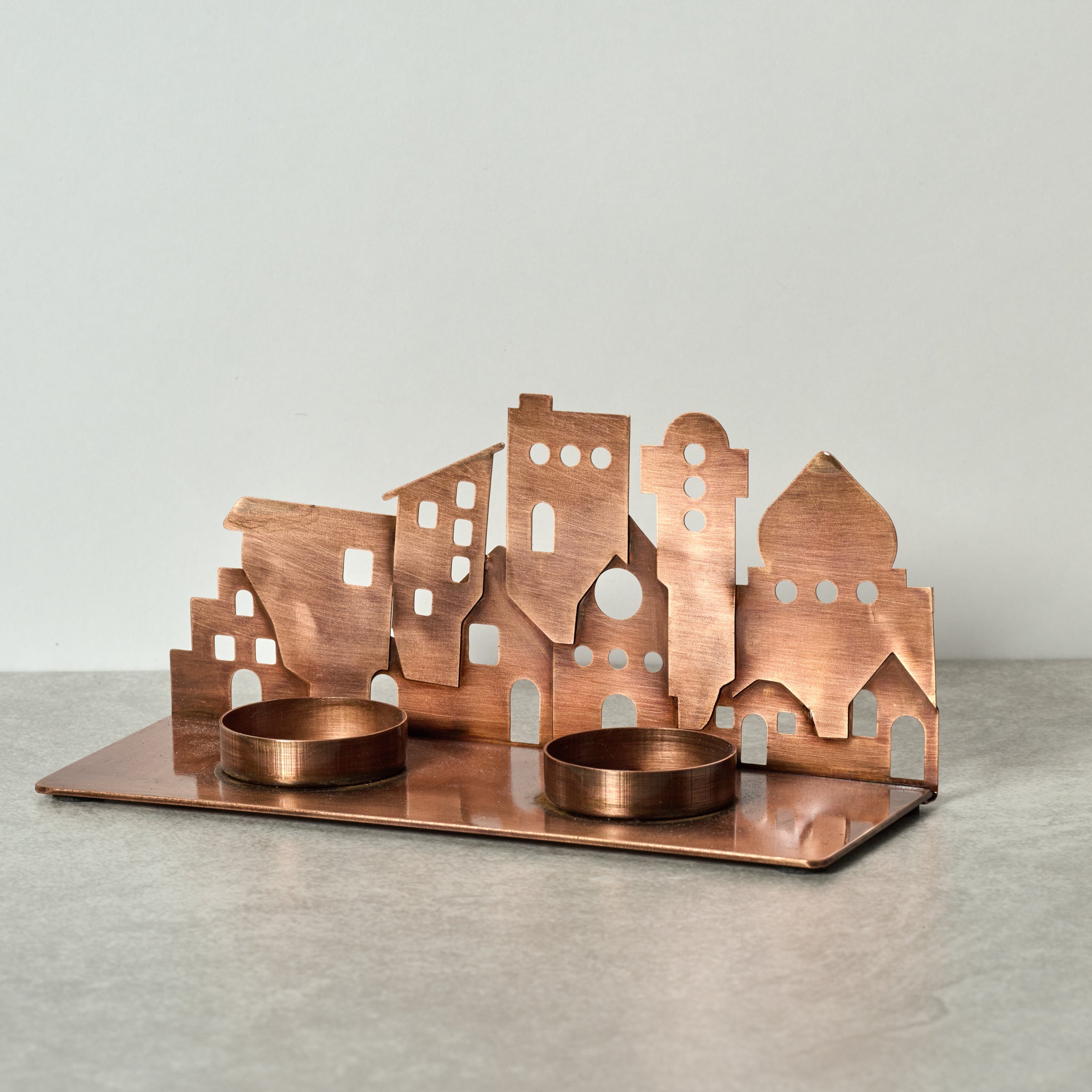 Village Lights Iron Candleholder - Ten Thousand Villages