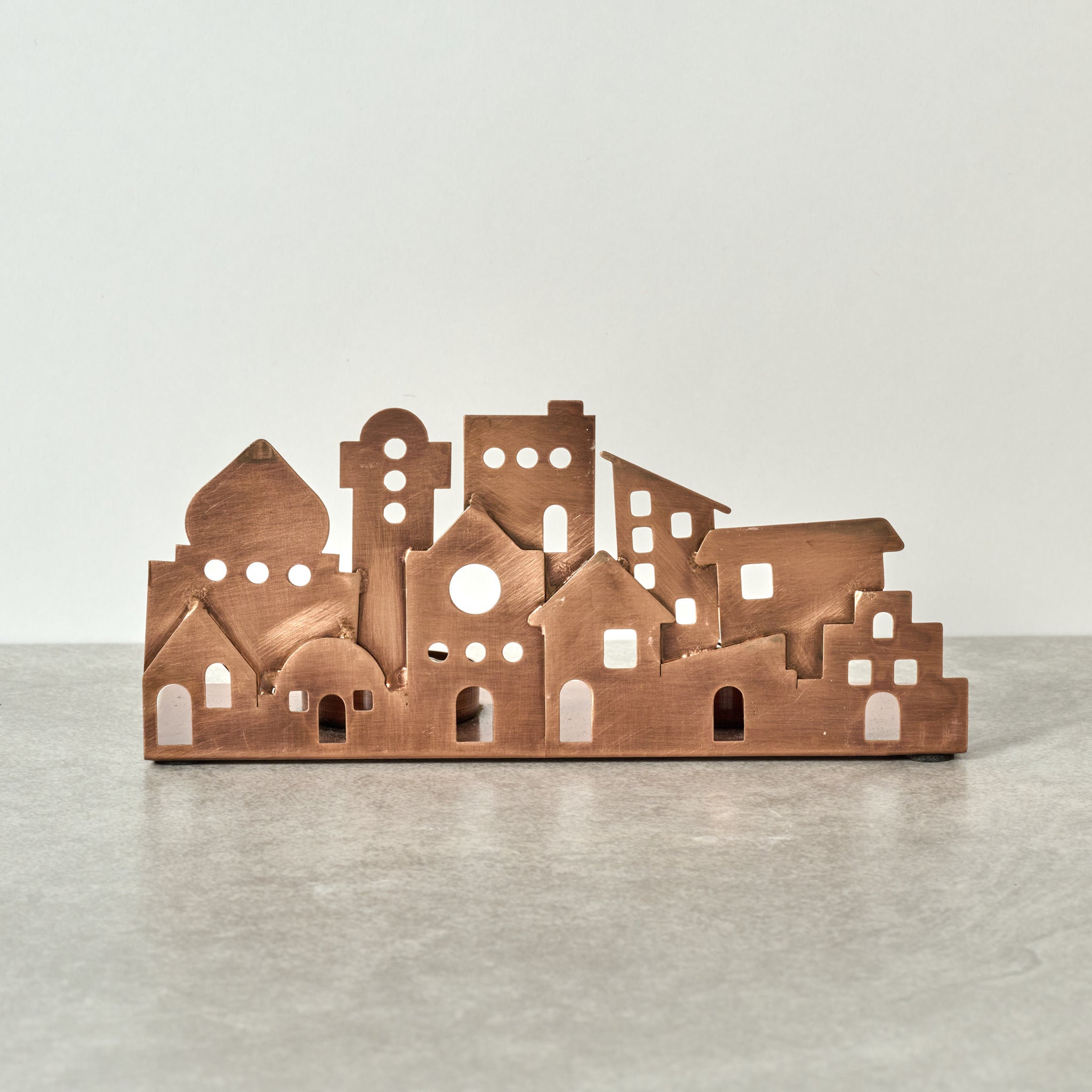 Village Lights Iron Candleholder - Ten Thousand Villages