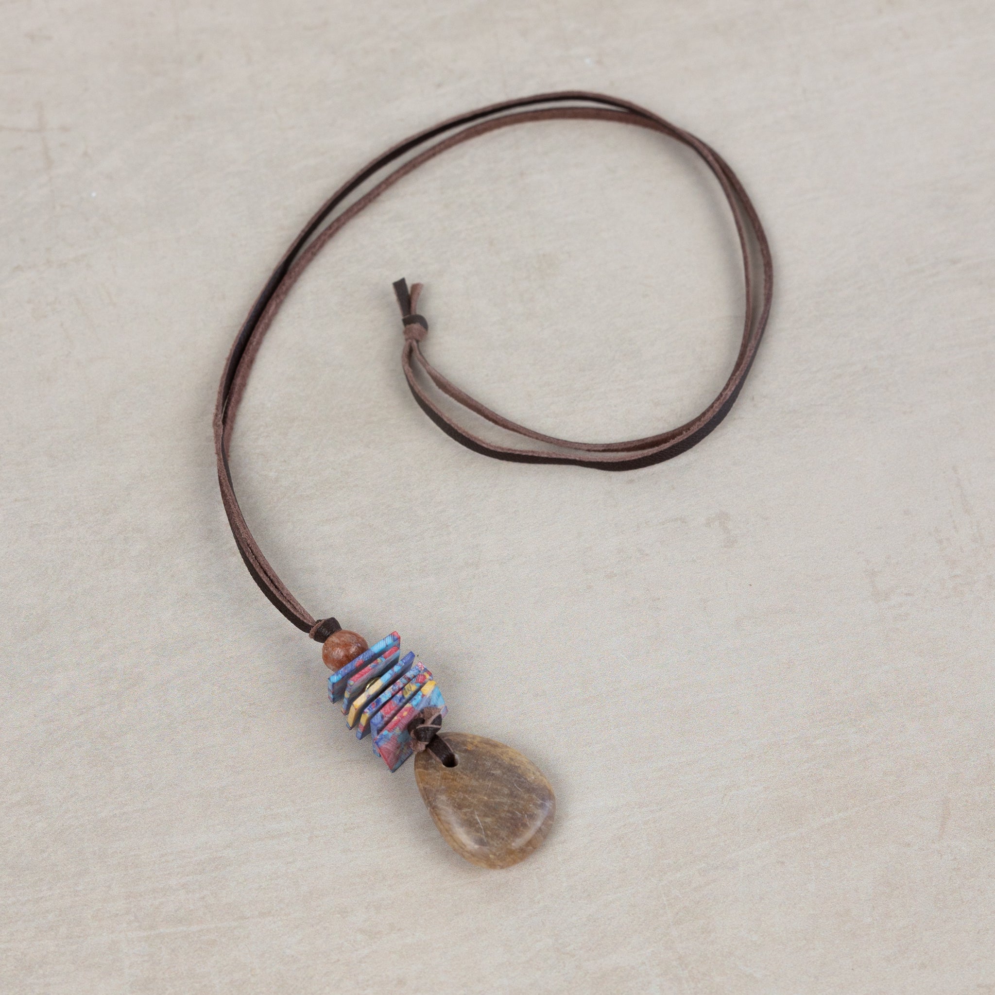 Cairn Pendant Necklace - Ten Thousand Villages