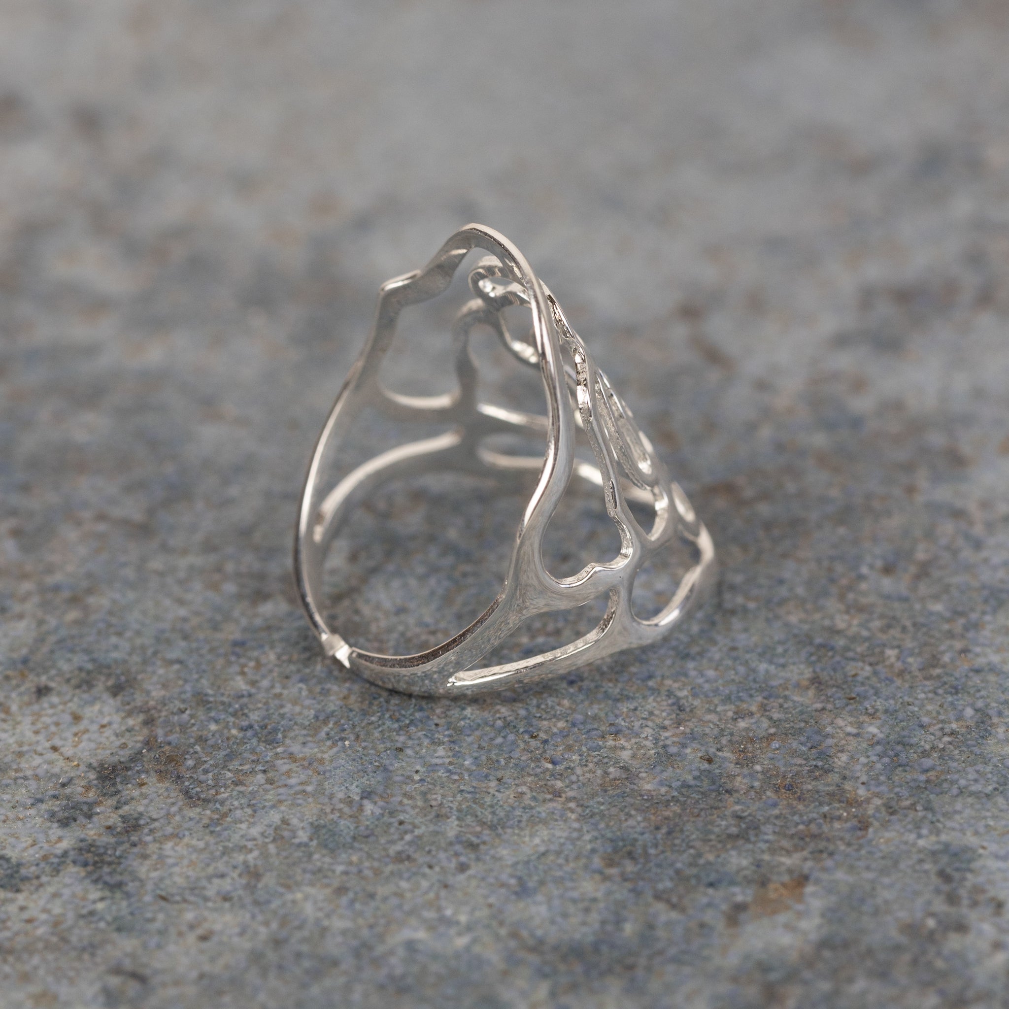 Amita Floral Statement Ring - Ten Thousand Villages