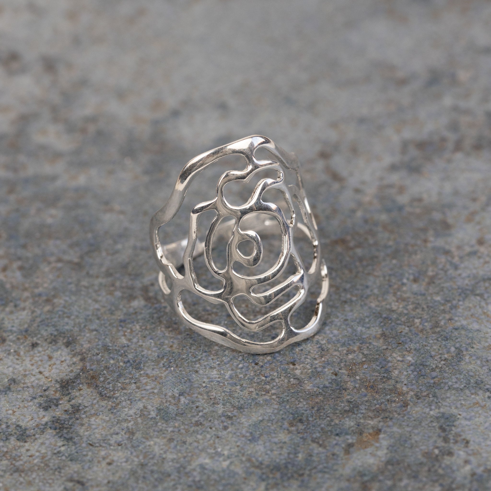 Amita Floral Statement Ring - Ten Thousand Villages