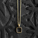 Sundar Square Pendant Gold Necklace thumbnail 1
