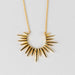 Kiranon Sunburst Gold Pendant Necklace thumbnail 2