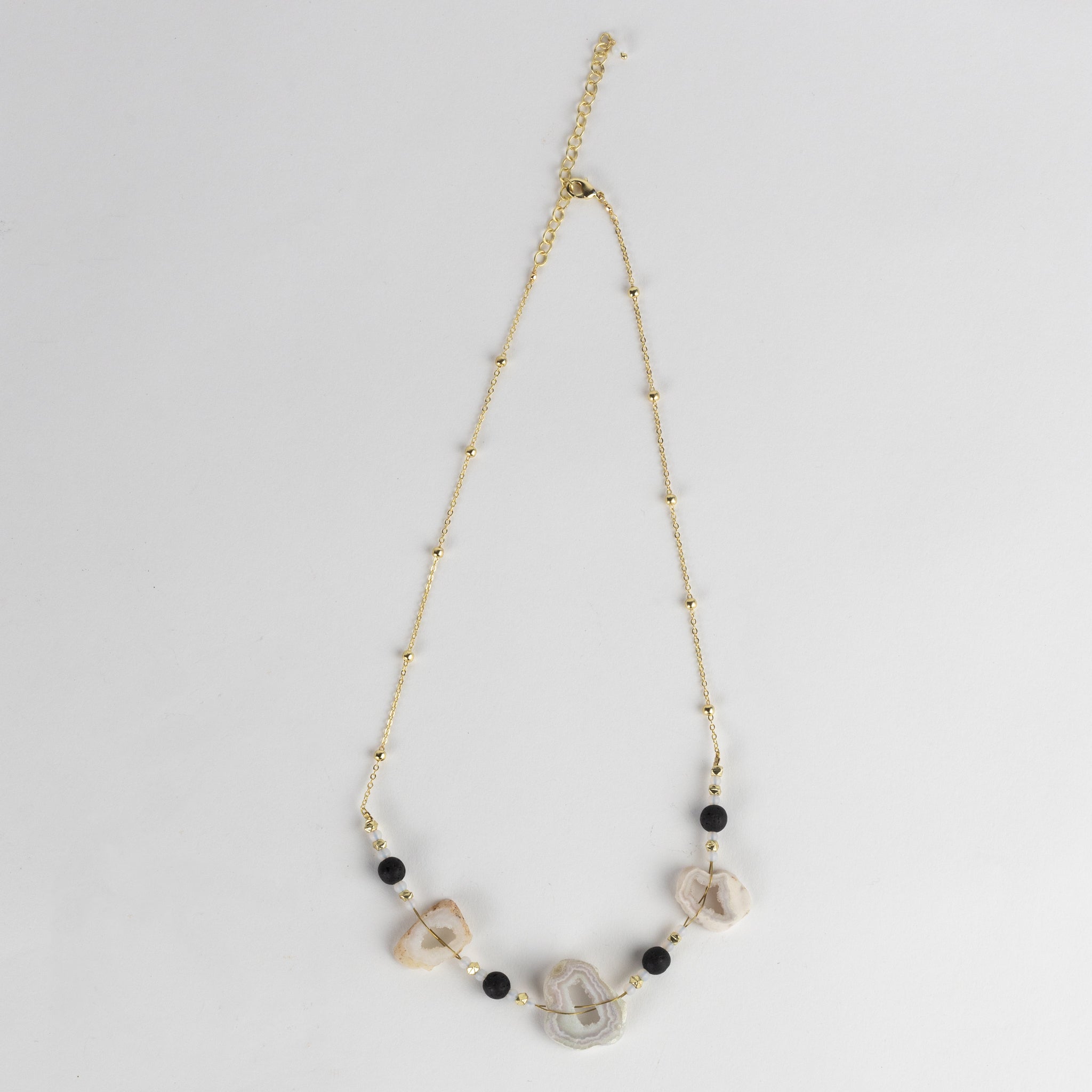 Parvati Druzy Stone Necklace - Ten Thousand Villages